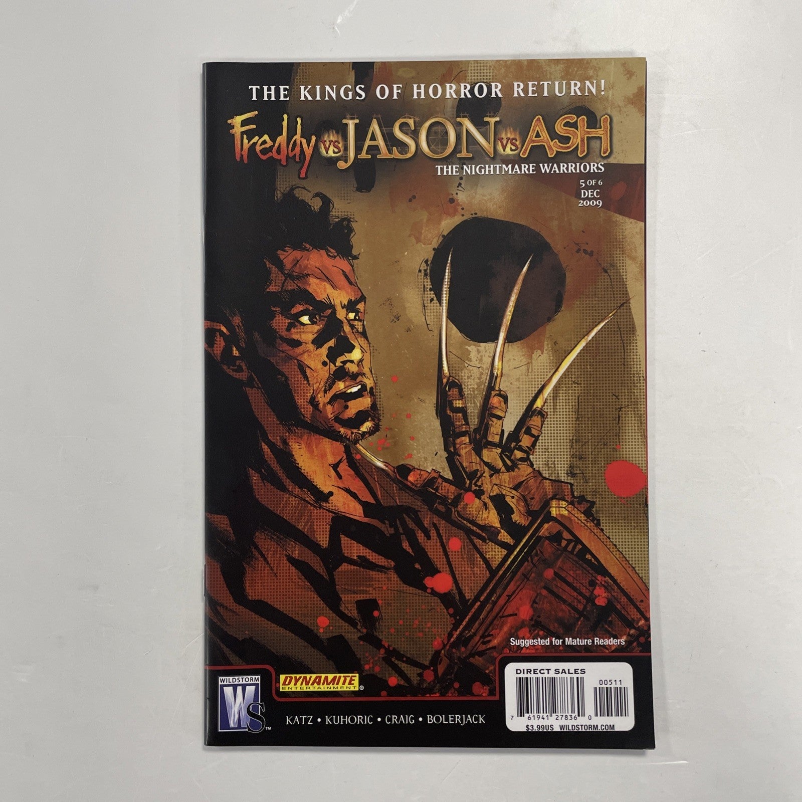 Freddy Vs Jason Vs Ash: The Nightmare Warriors #5 2009 VF/NM Wildstorm0