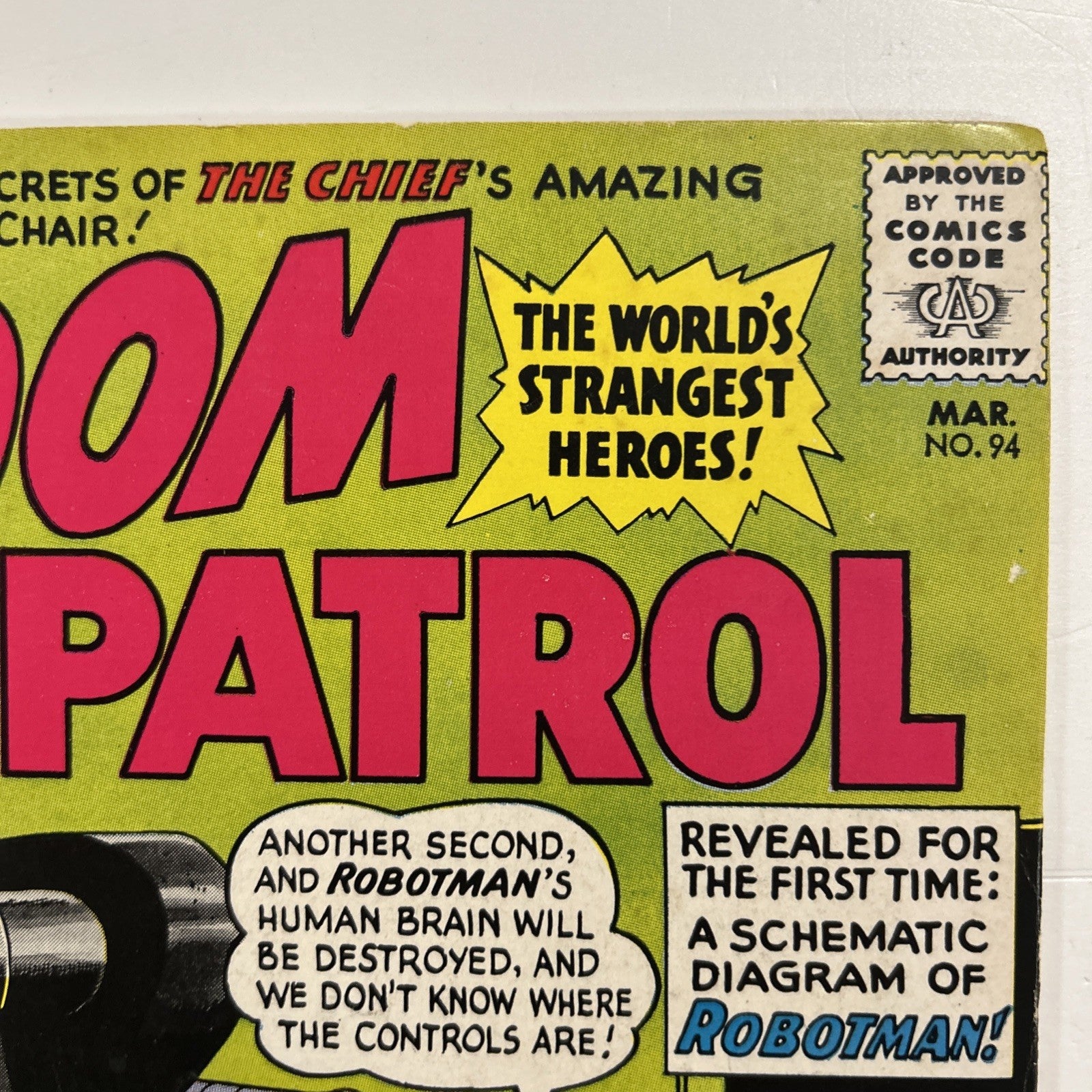 Doom Patrol #94 1965 VG+4