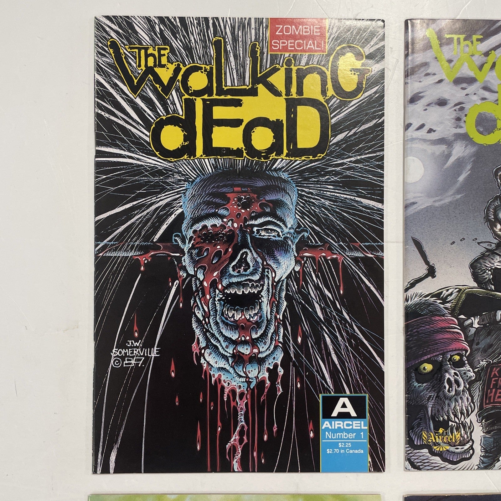 Walking Dead #1-4 1989 FN Complete Set Aircel1