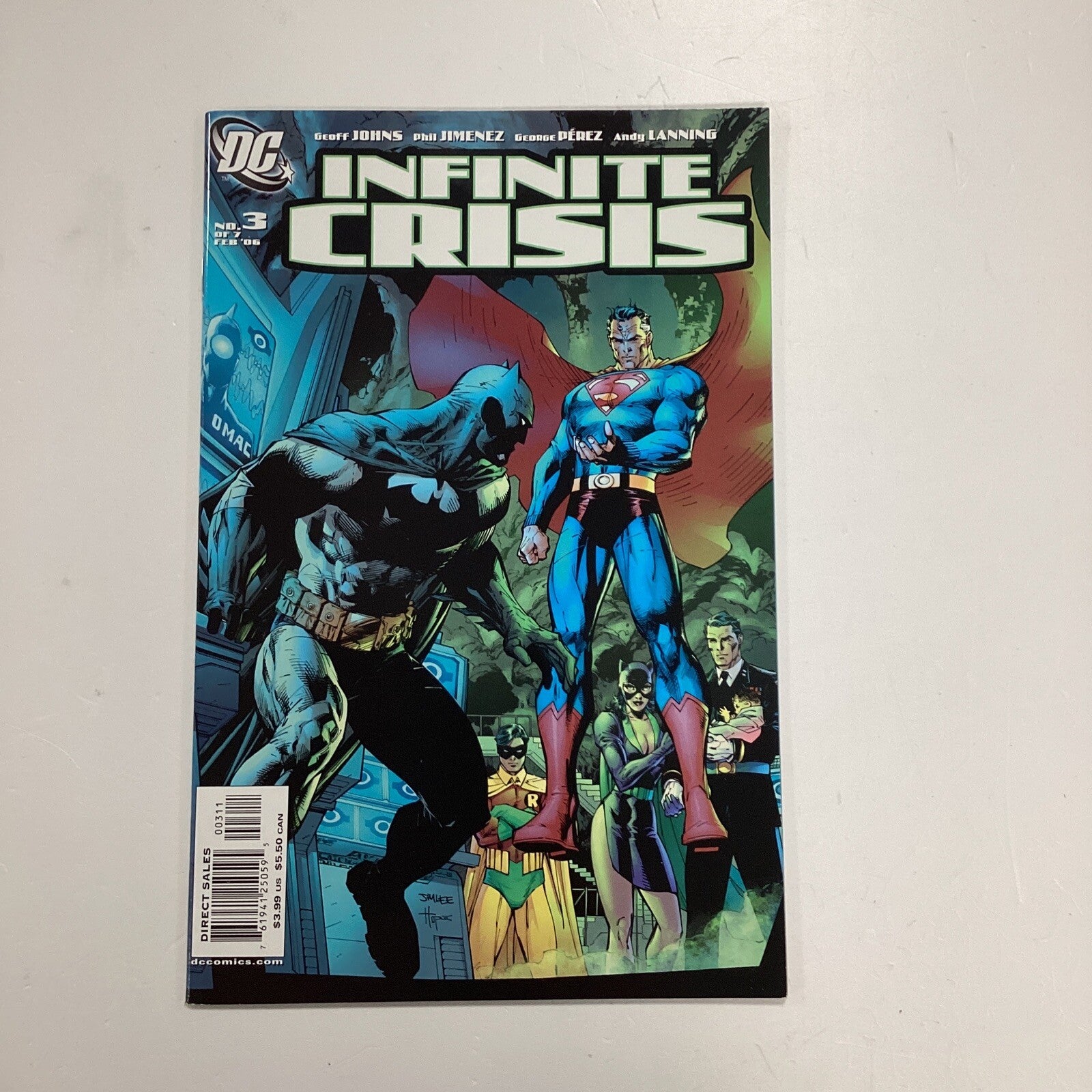 Infinite Crisis #3 2006 NM 1st Appearance of Jaime Reyes Jim Lee Variant0