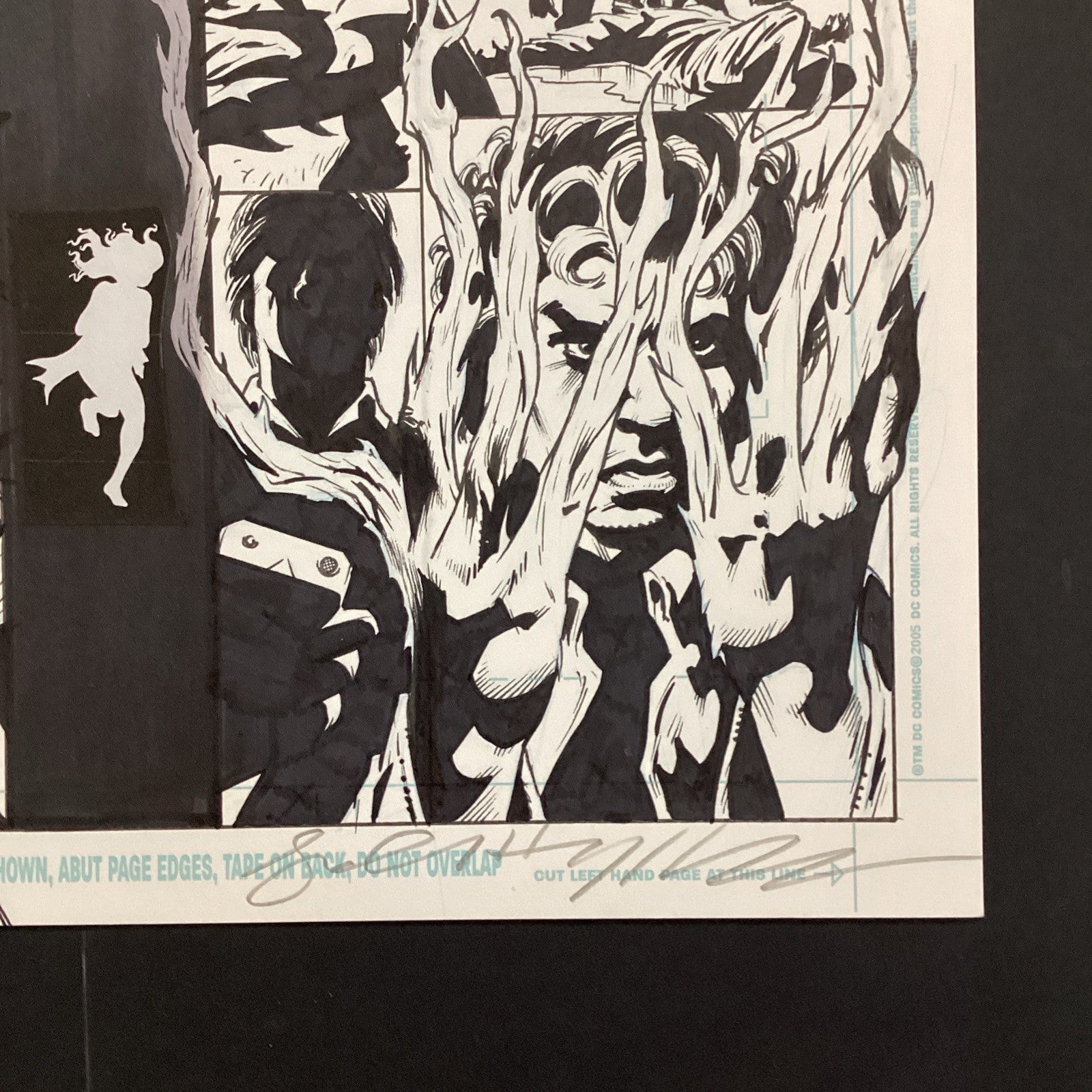 Original Artwork for Puncture Com.X By John Higgins 2004 (unknown Issue & Page)3