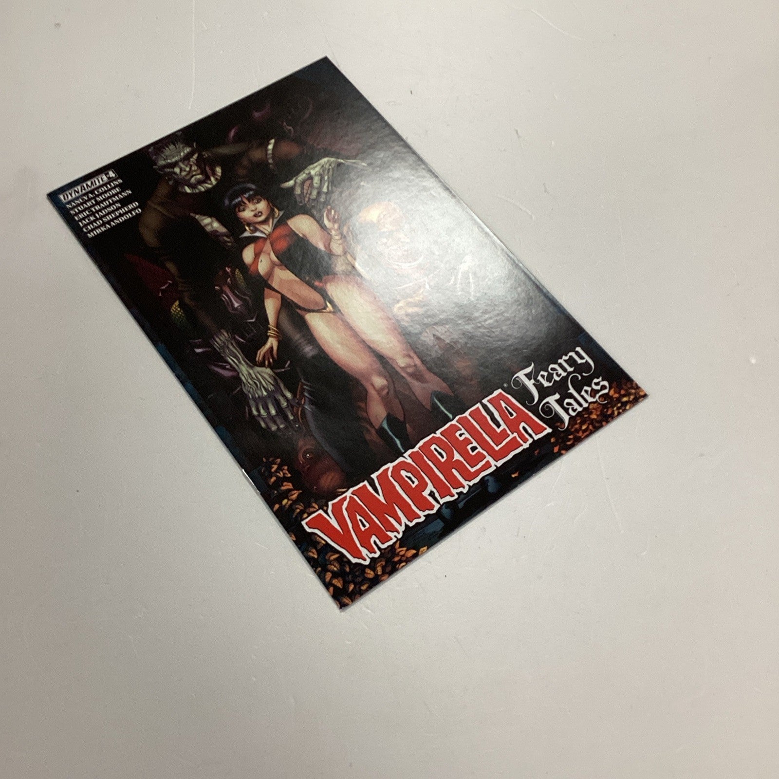 Vampirella Feary Tales #4 2015 VF Arthur Adams Variant Cover B3