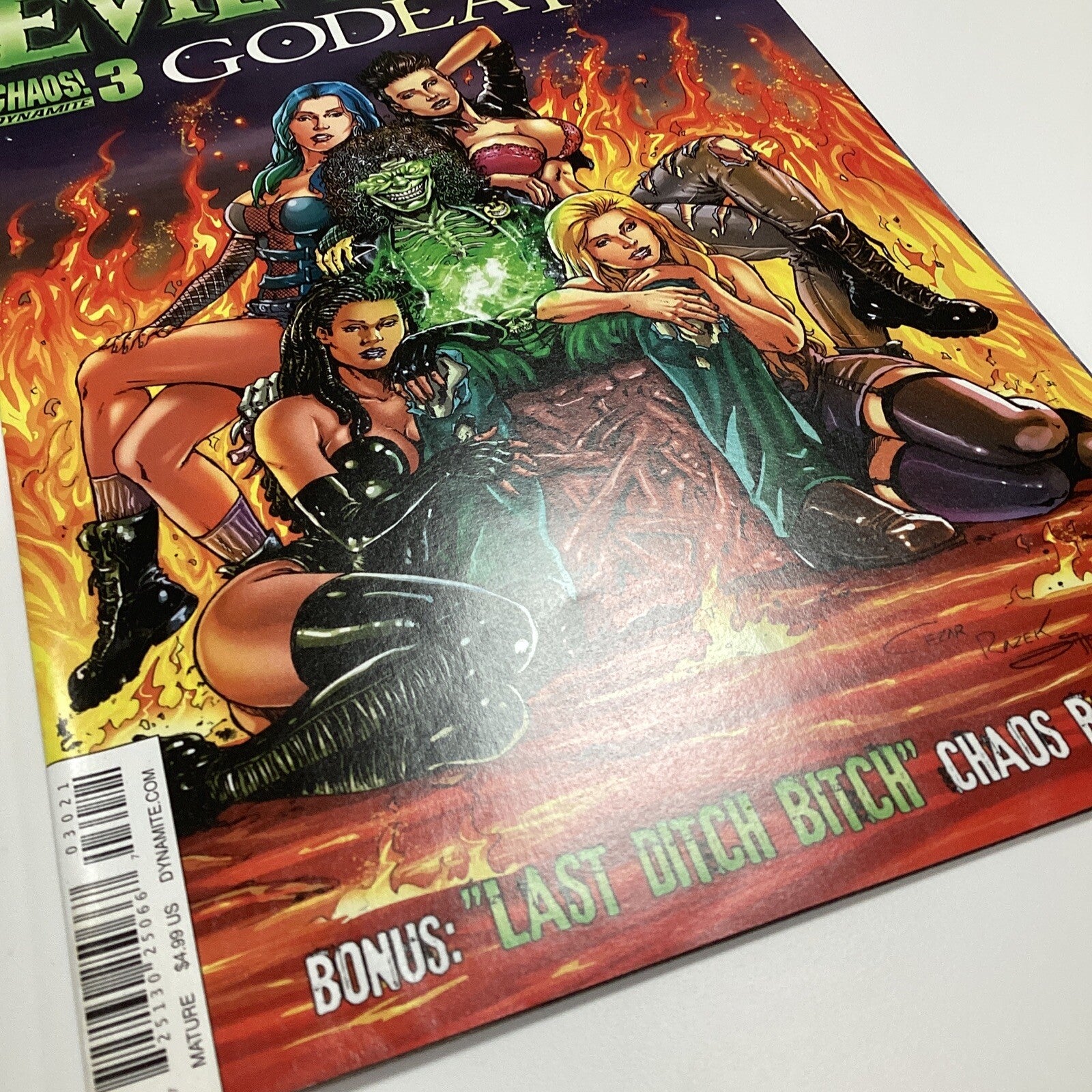 Evil Ernie: Godeater #1-5 2016 VF/NM Dynamite Chaos!3