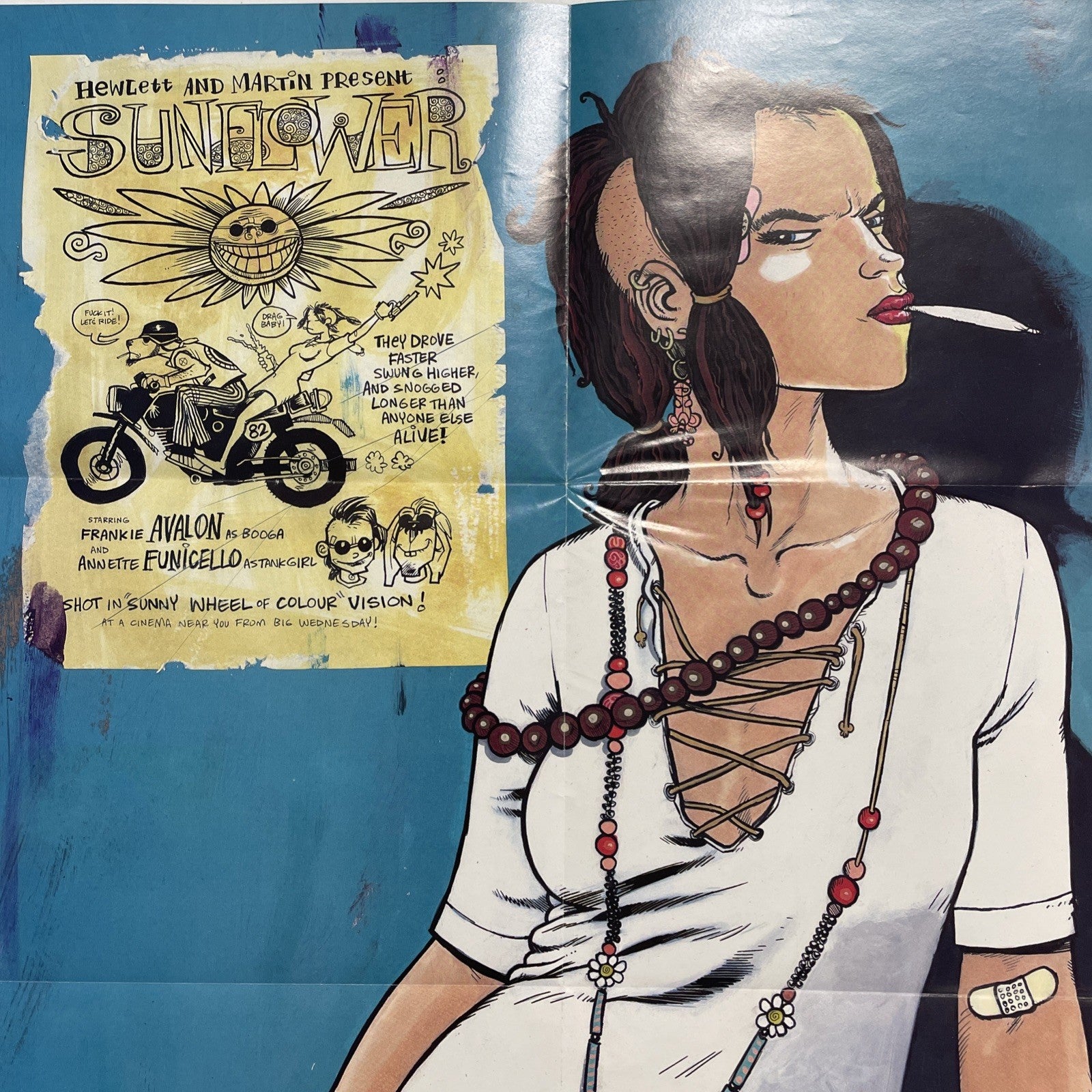 Deadline Magazine #33 1991 Tank Girl Poster Mag **no magazine3