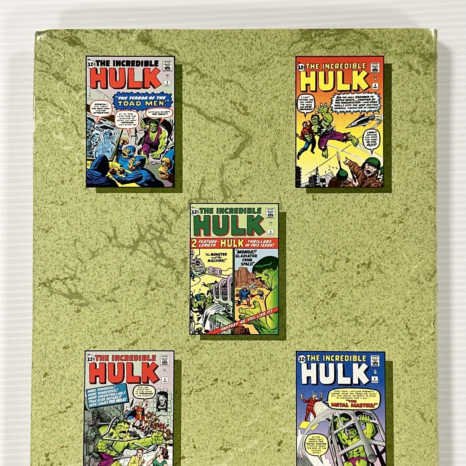 Marvel Masterworks Vol 8 - Incredible Hulk 1-6 Hardcover with Dust Jacket5