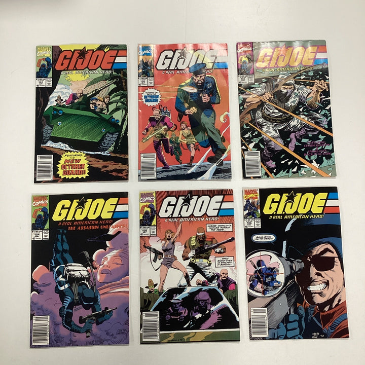 G.I. Joe #101-#106 1990 x6 Issues All Newsstand Copies0
