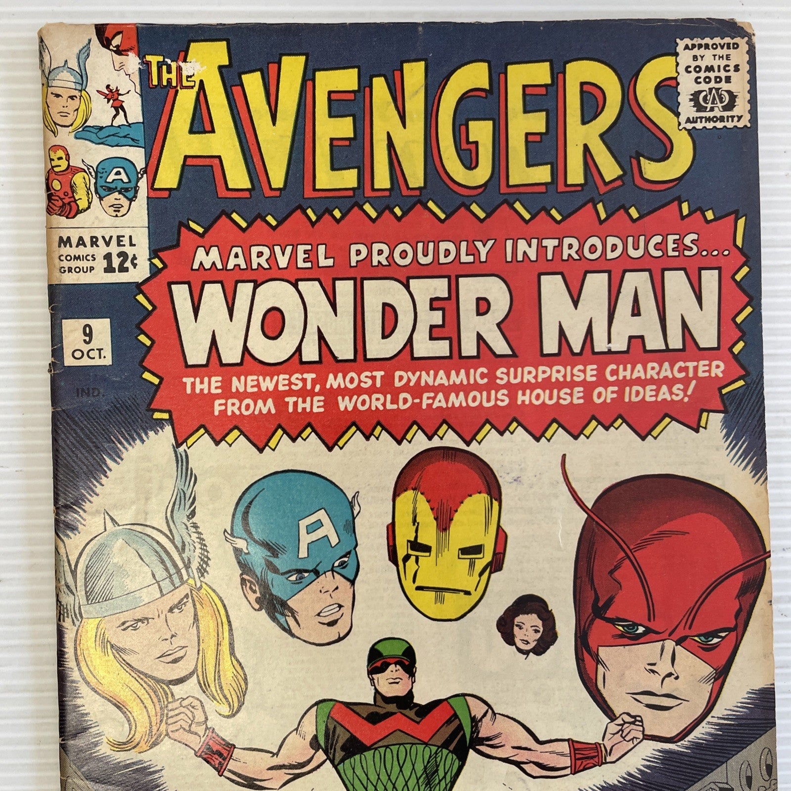 Avengers #9 1964 GD/VG 1st Appearance of Wonder Man *see description*1