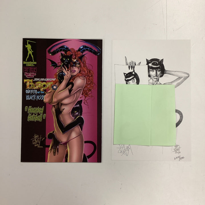 Tarot Witch Of The Black Rose #30 2005 VF Variant Deluxe Editon inc Signed print0