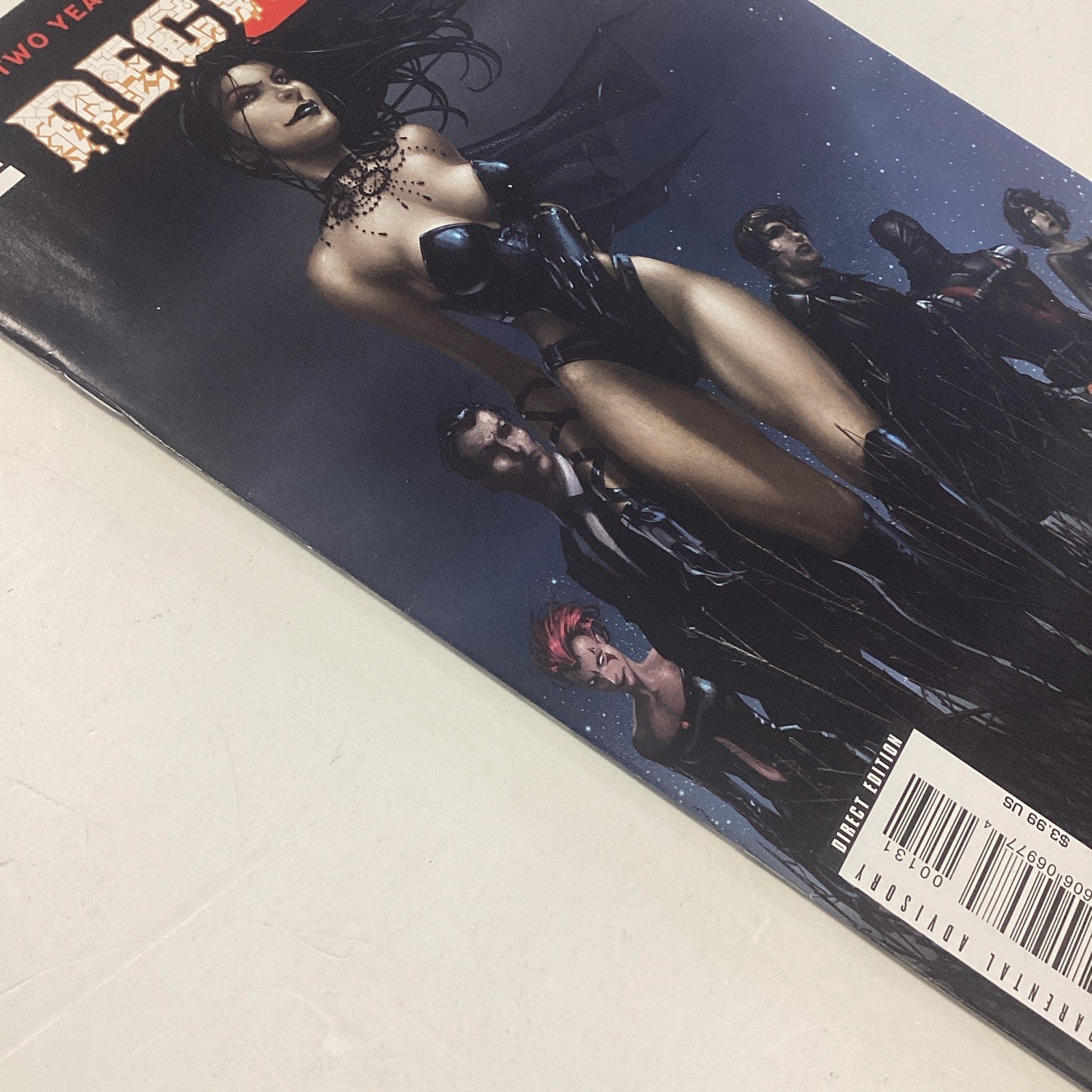 X Necrosha One-shot 2009 VF 2nd Printing Variant Clayton Crain4
