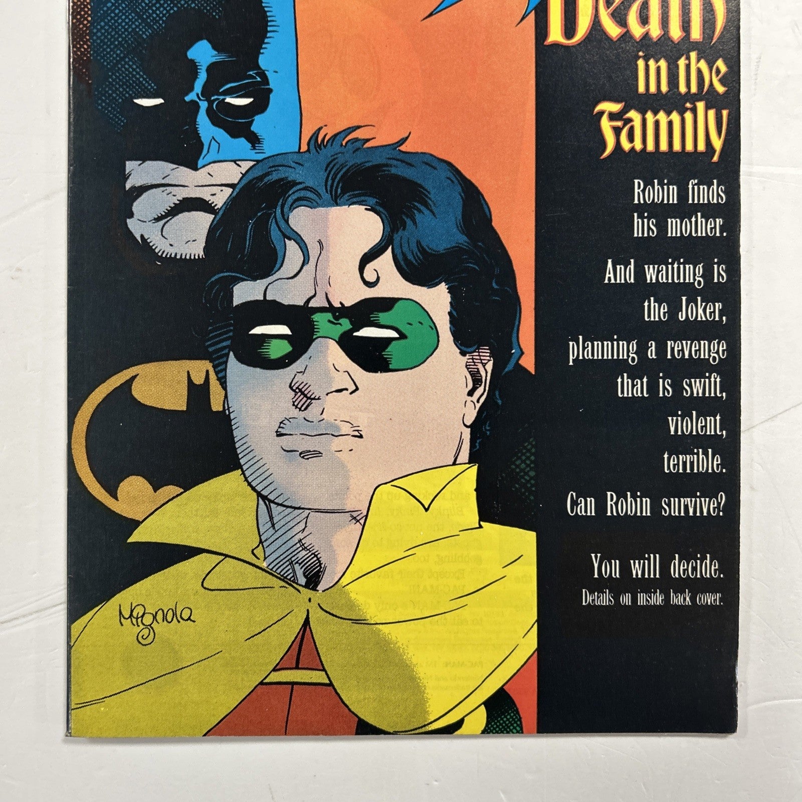 Batman #427 1988 FN- A Death In The Family Part 22