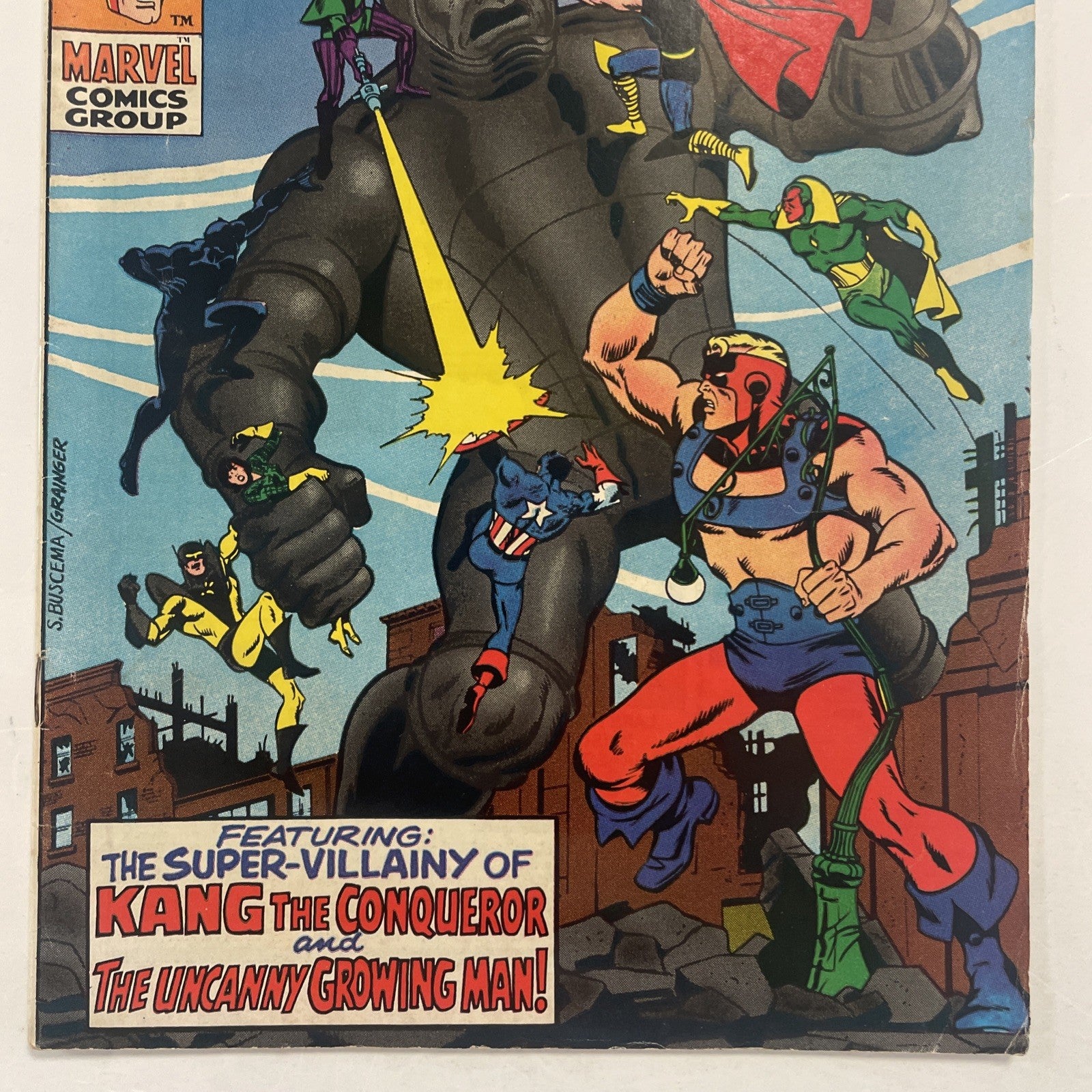 Avengers #69 1969 VG 1st Grandmaster Pence Copy2