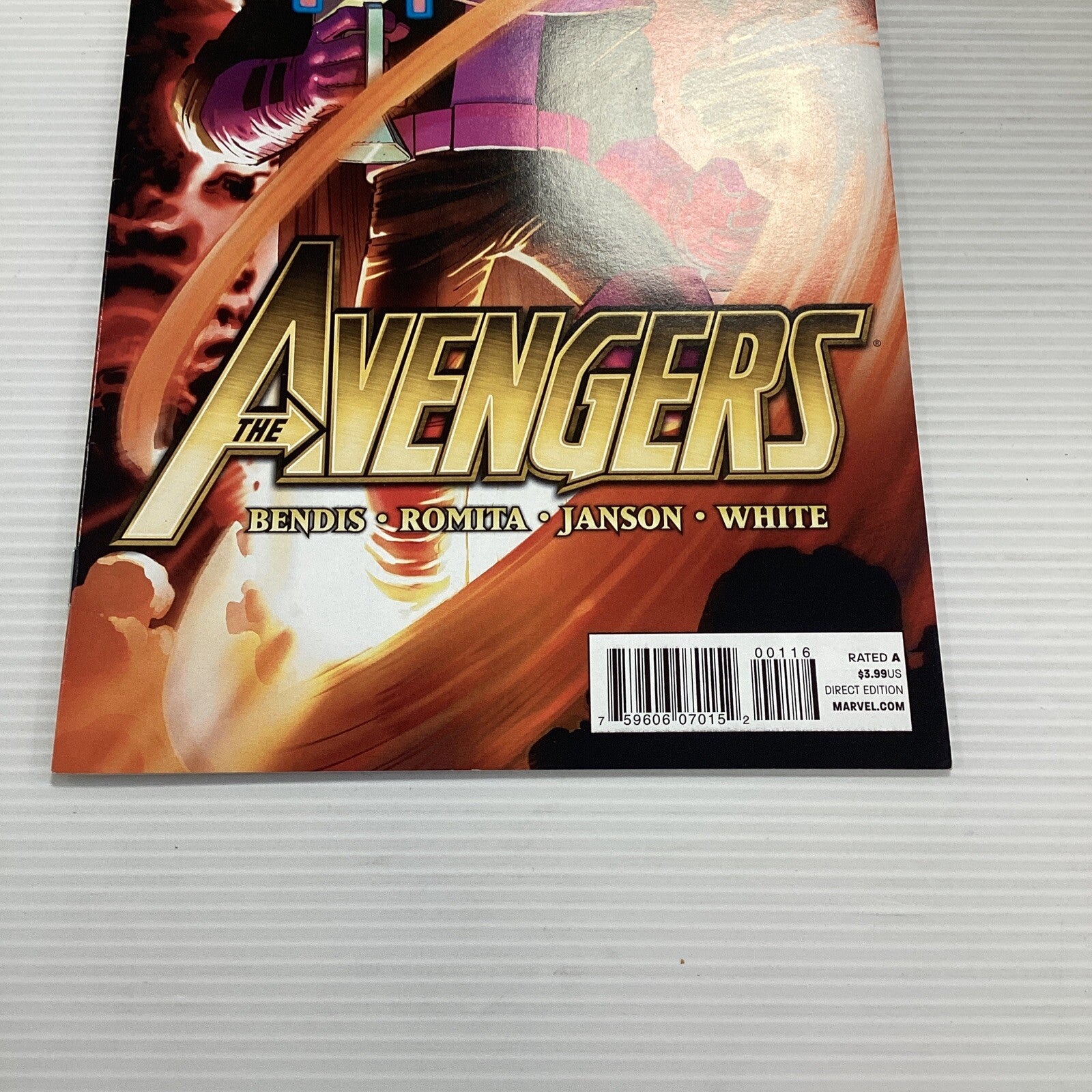 Avengers #1 2010 VF+ 2nd Print Variant 1st Azari Black Panther1