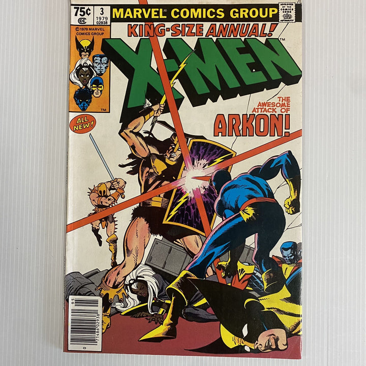 X-Men King-Size Annual #3 1979 VF Arkon Appearance Raw0