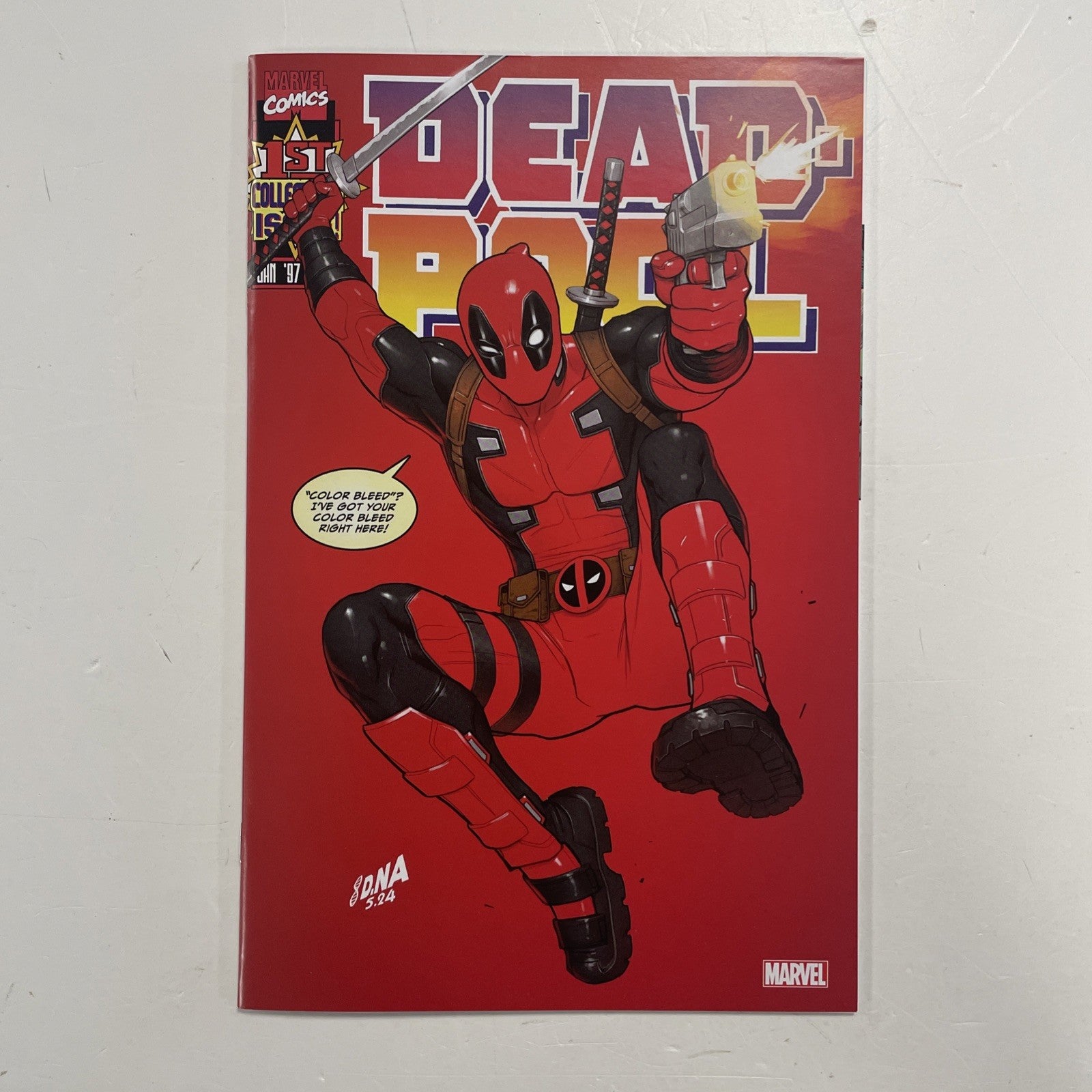 Deadpool #1 2024 NM Facsimile X2 David Nakayama Trade & Virgin Variant1