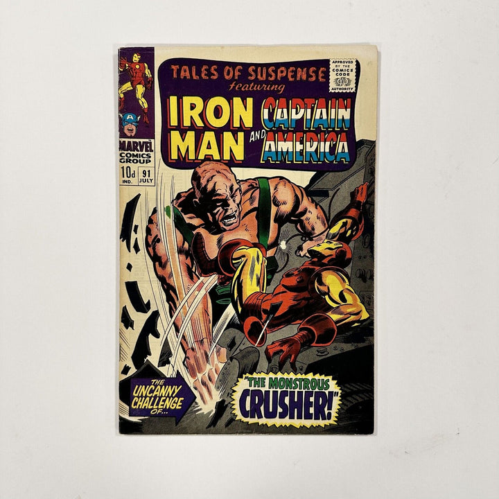 Tales of Suspense #91 VF 1967 Comic Cent Copy