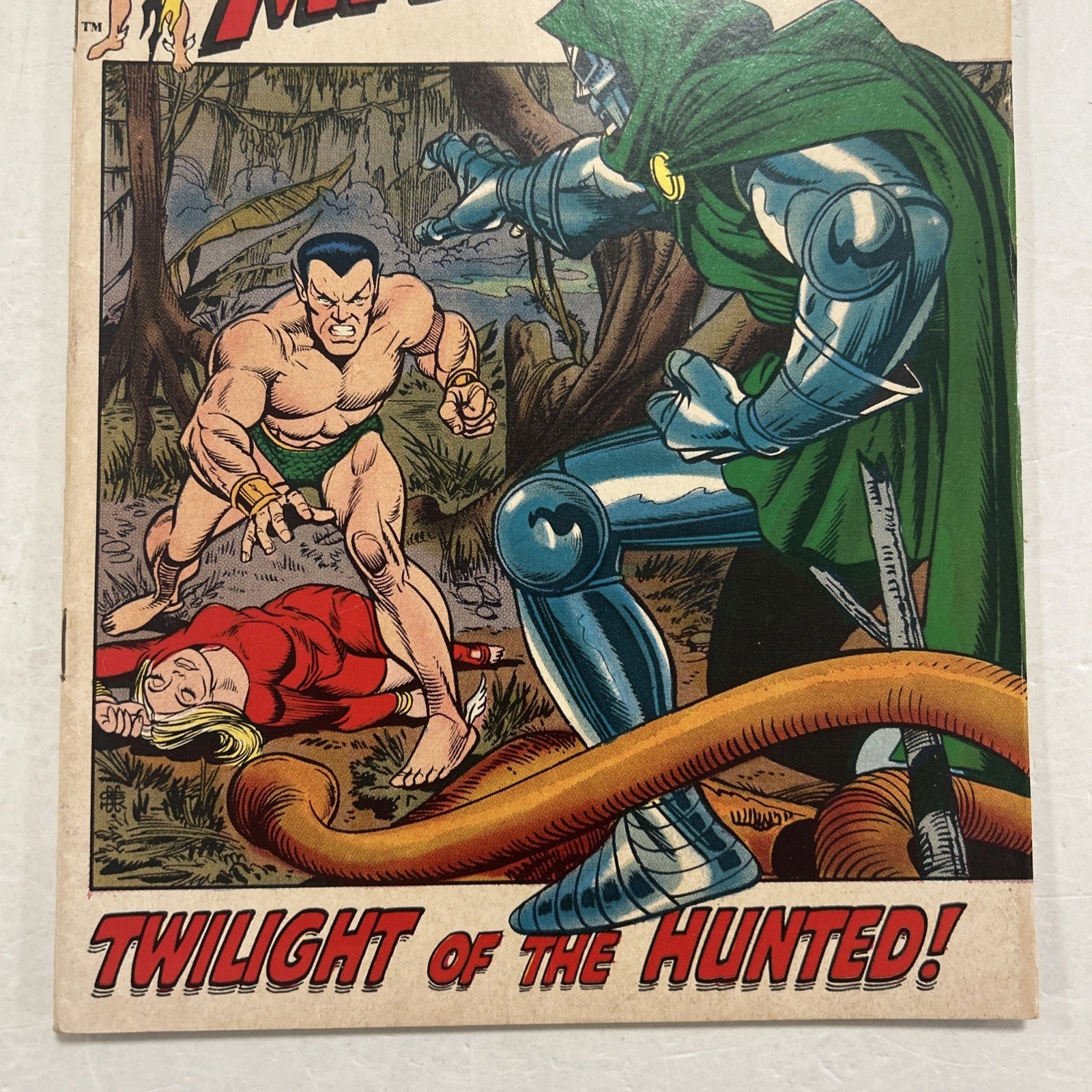 The Sub-Mariner #48 1972 FN Dr. Doom Appearance Pence Stamp2