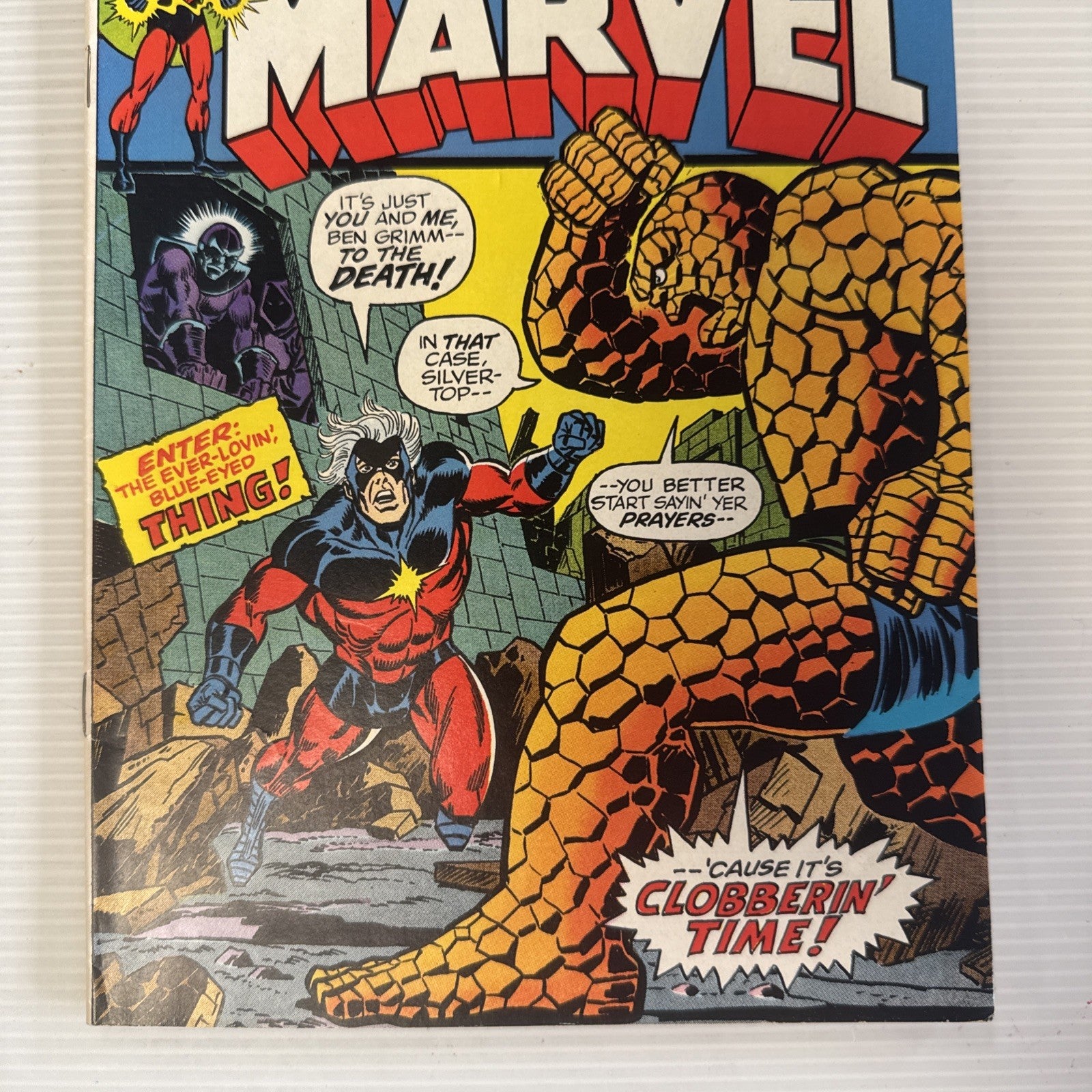 Captain Marvel #26 1973 FN/VF 1st Cover / 2nd App Thanos Pence Copy2