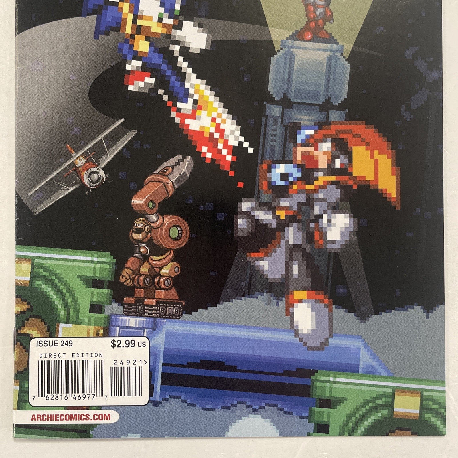 Sonic The Hedgehog #249 2013 FN/VF Game Sprite Variant Archie Comics2