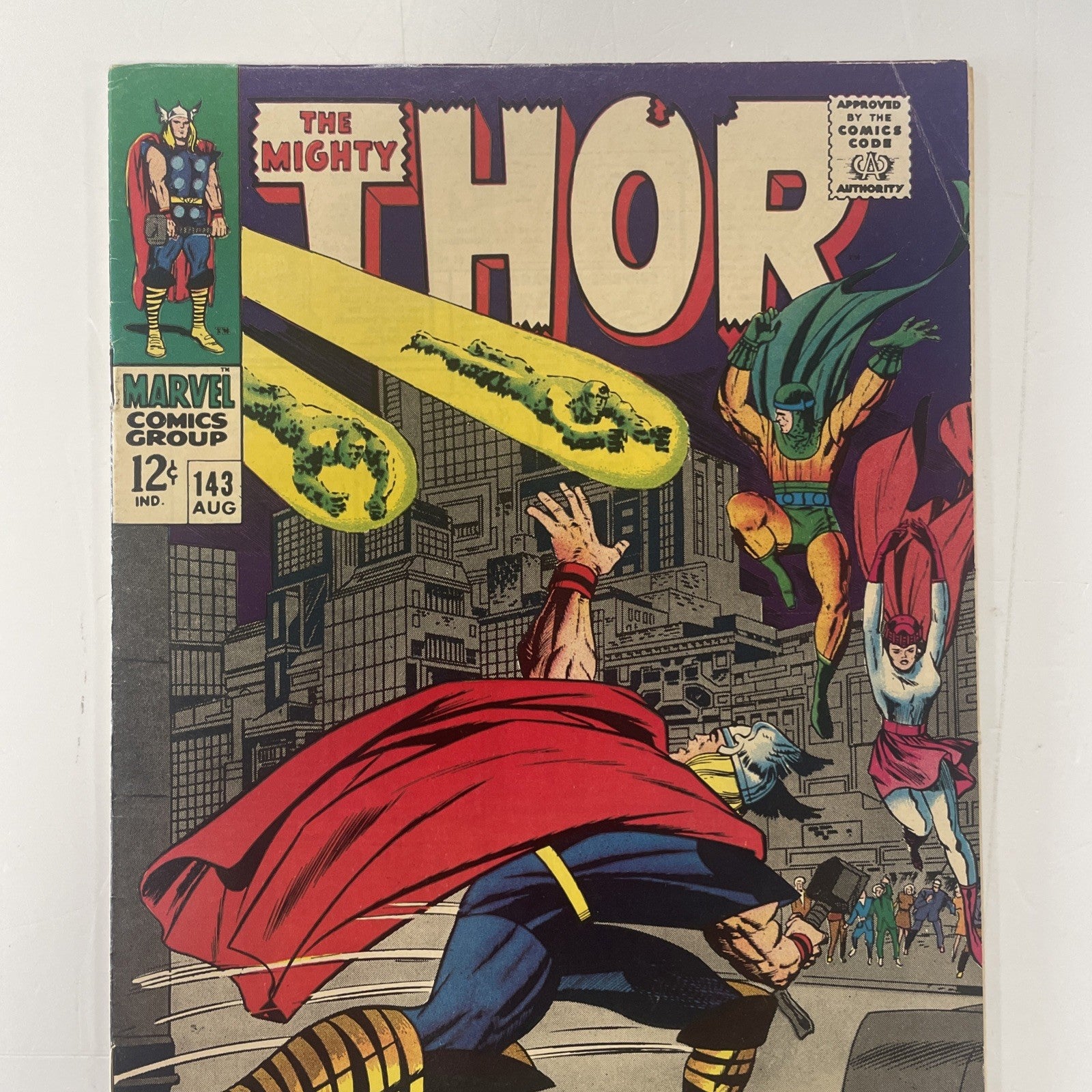 The Mighty Thor #143 1967 VG/FN1