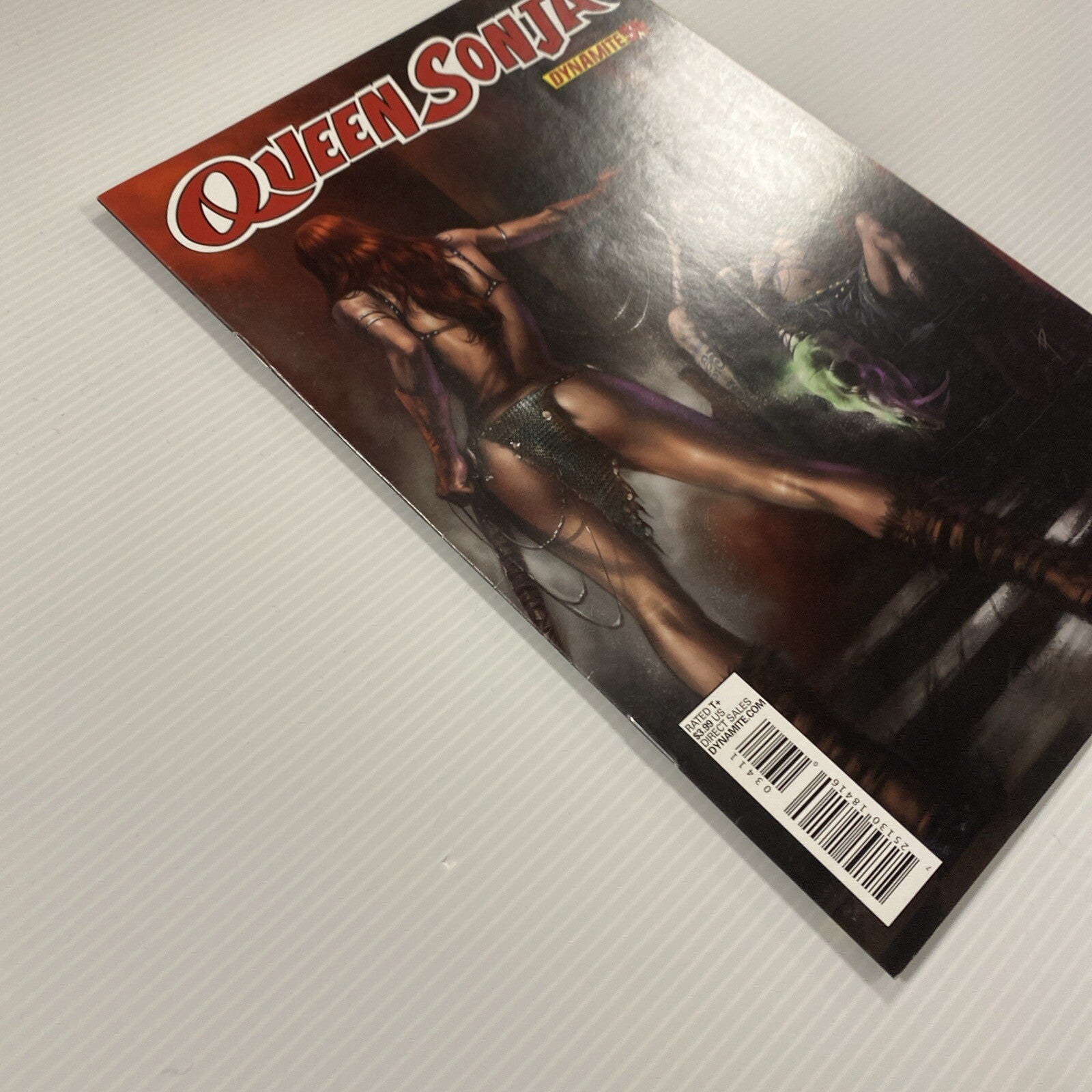 Queen Sonja #34 2012 VF/NM Parrillo Variant Dynamite Comics 3