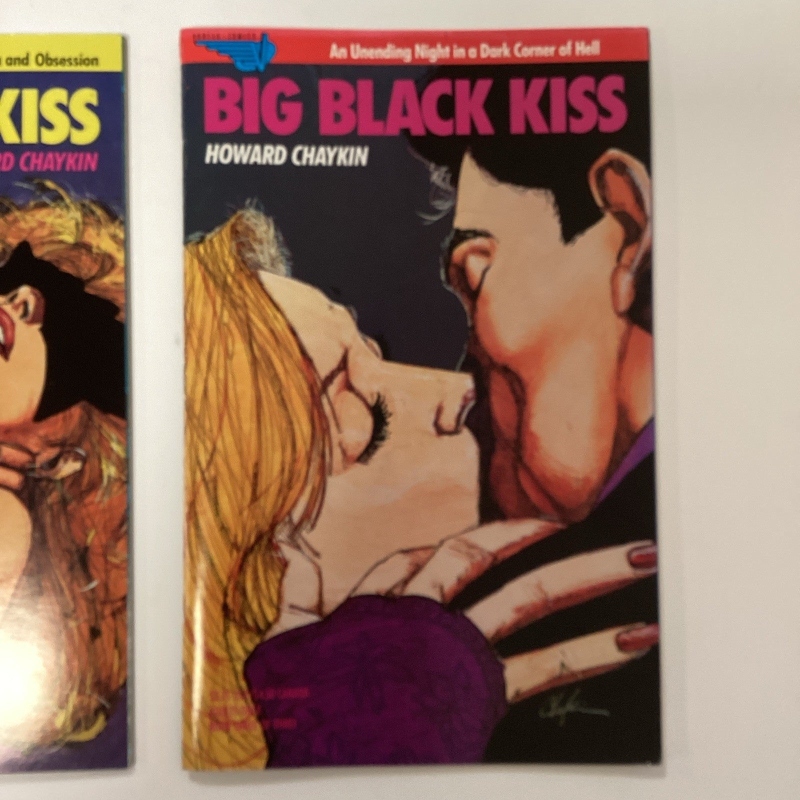 Black Kiss #1-3 1989 Mid Grades Howard Chaykin **Sticker residue on cover of #13