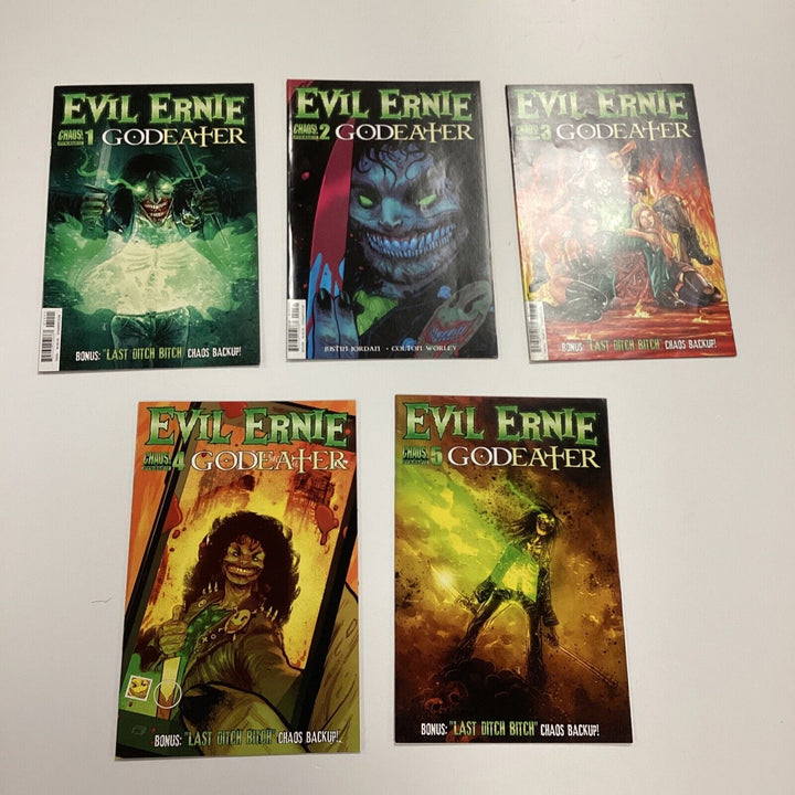 Evil Ernie: Godeater #1-5 2016 VF/NM Dynamite Chaos!