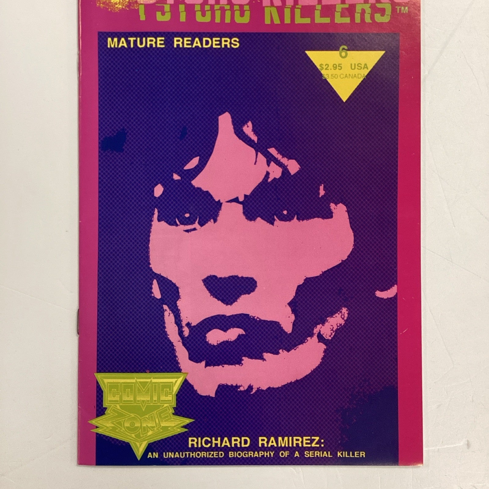 Psycho Killers #6 1992 FN Richard Ramirez Comic Zone2