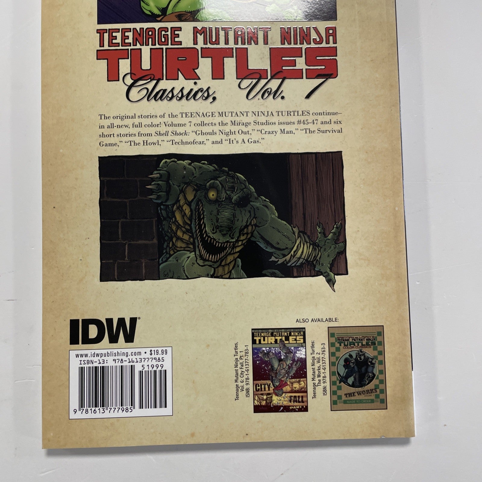 Teenage Mutant Ninja Turtles Classics Volumes 7 2013 IDW TPB8