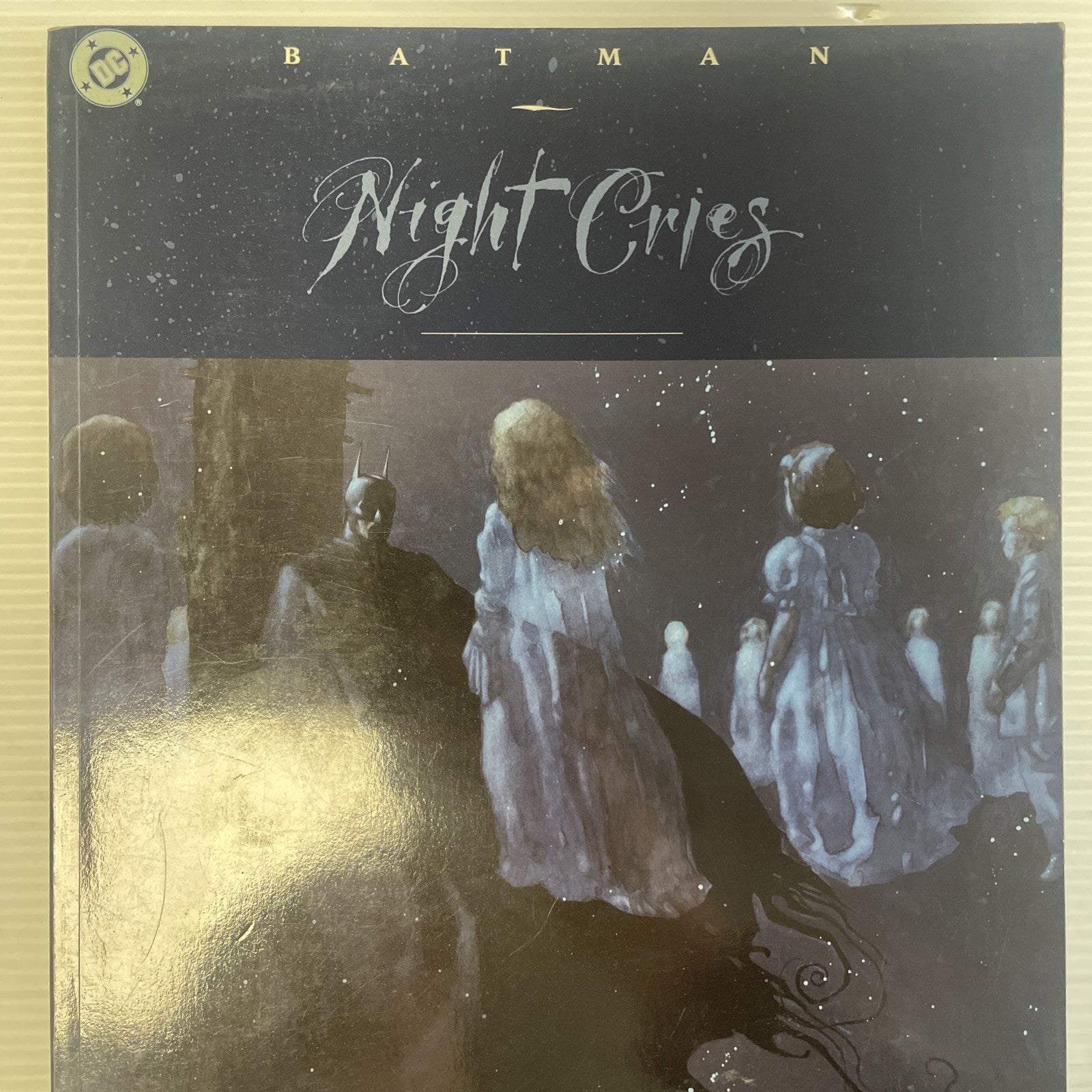 Batman: Night Cries 1992 Softcover Graphic Novel Archie Goodwin & Scott Hampton1