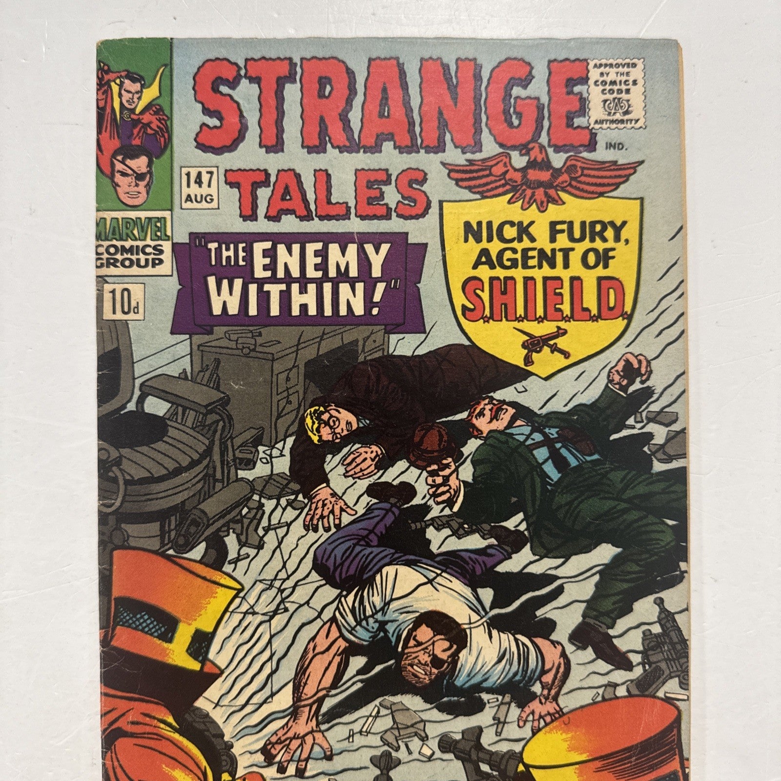Strange Tales #147 1966 FN1