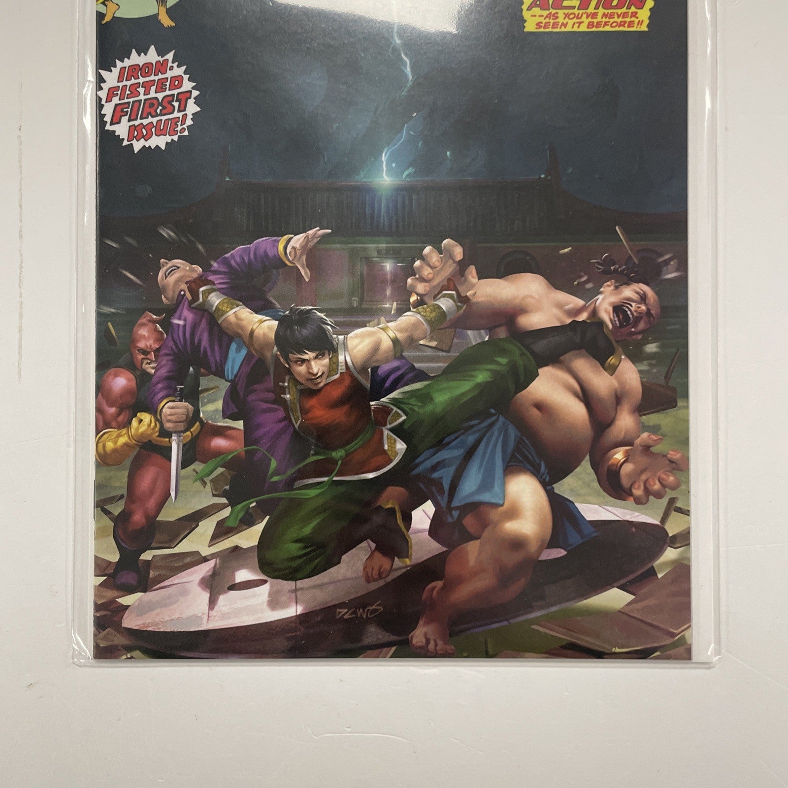 Shang-chi #1 2020 NM Derrick Chew Homage Variant Ltd to 1000 Copies With CoA2