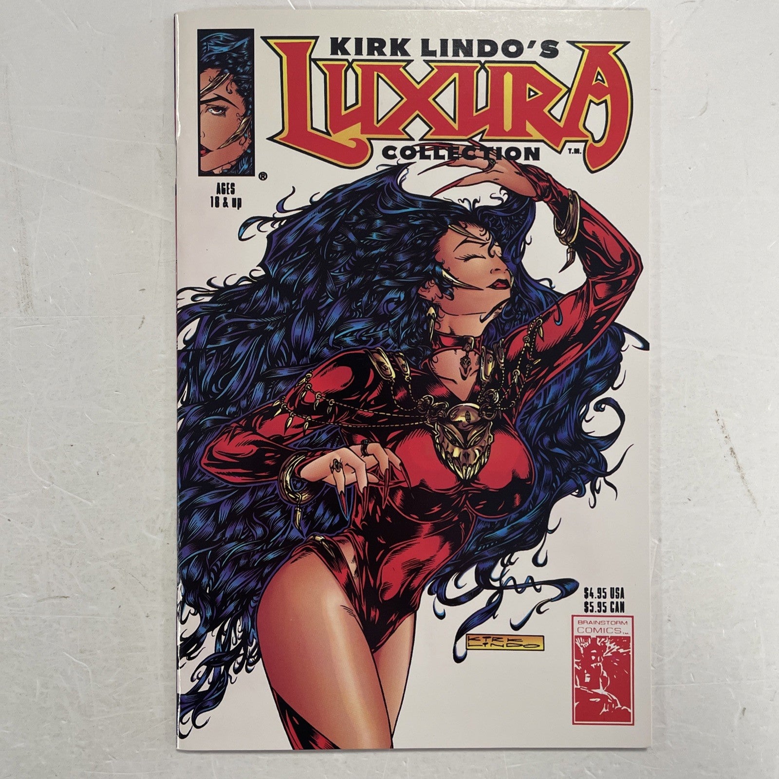 Kirk Lindo's Luxura Collection 1995 VF/NM Inc. Cards Brainstorm Comics0