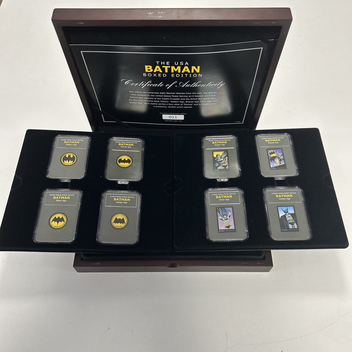 DC Heroes Premium Capsule Stamps USPS Ltd 011/495 with CoA0