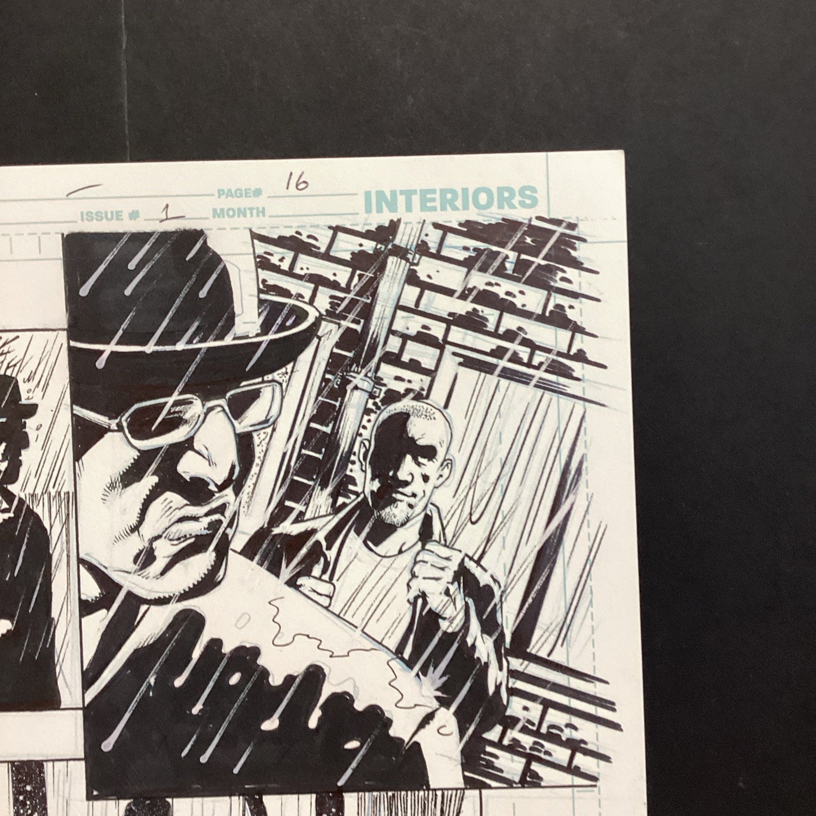 Original Artwork for Thunderbolt Jaxon #1 Page 16 By John Higgins 20066