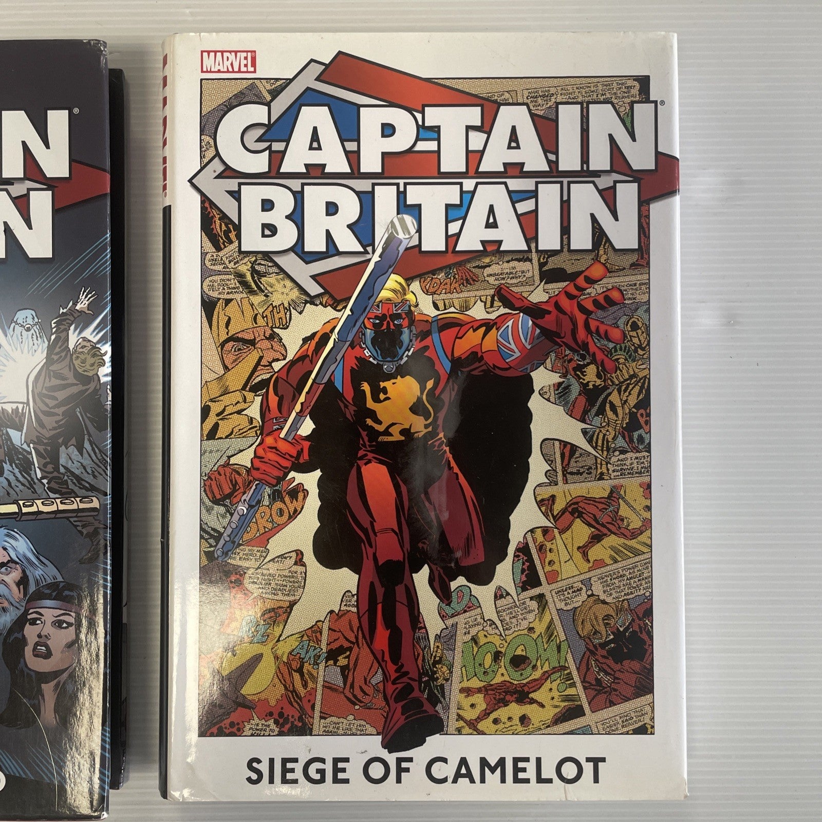 Captain Britain Vols 1 & 2 Set Birth Of A Legend, Siege of Camelot HC Graphic No4