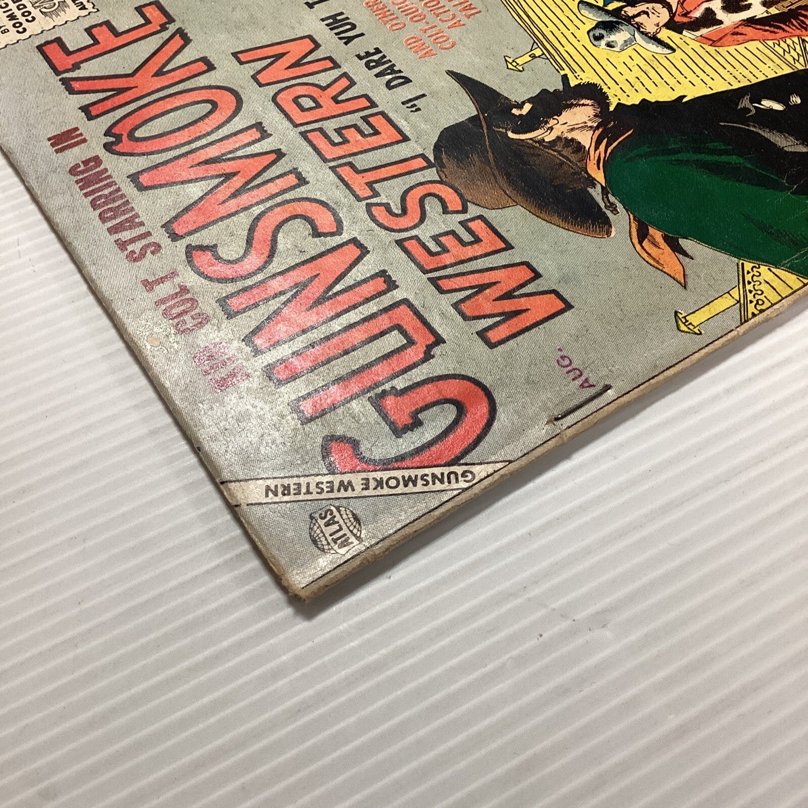 Gunsmoke Western #42 1957 VG+ Marvel Atlas Comics5