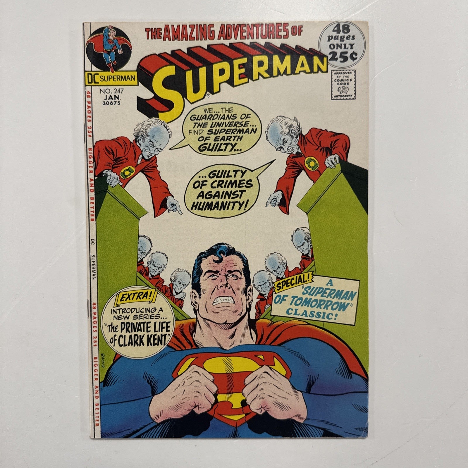 Superman #247 1972 VF0