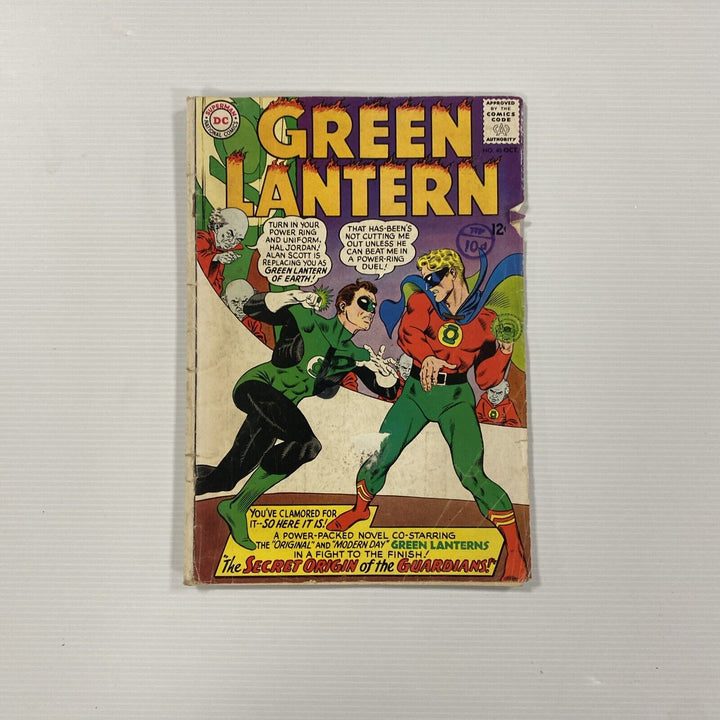 Green Lantern #40 GD Golden Age vs Silver Age Pence Stamp *See Description