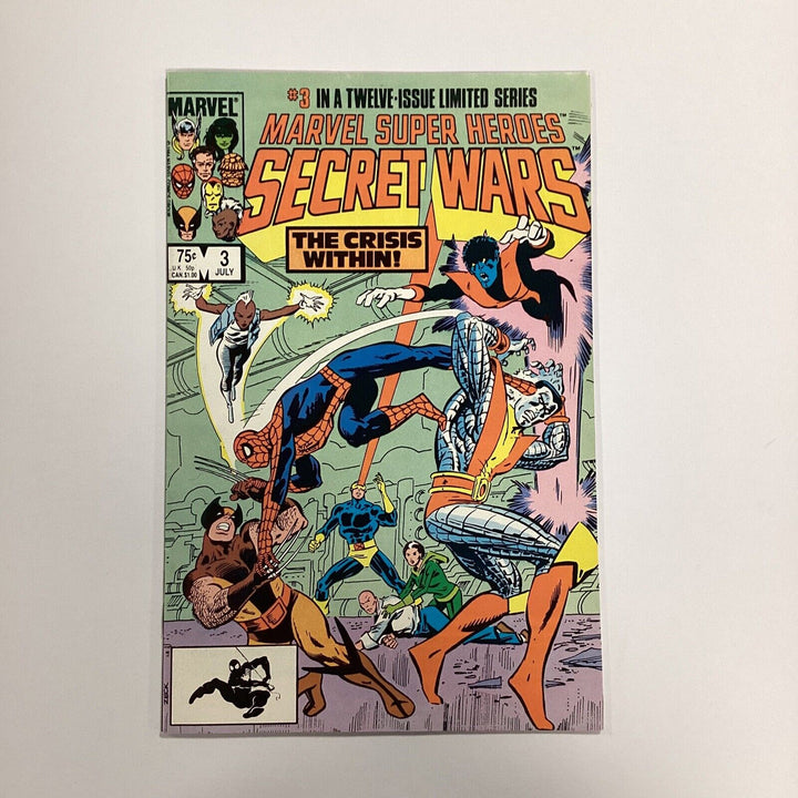 Marvel Super Heroes Secret Wars #3 1984 VF