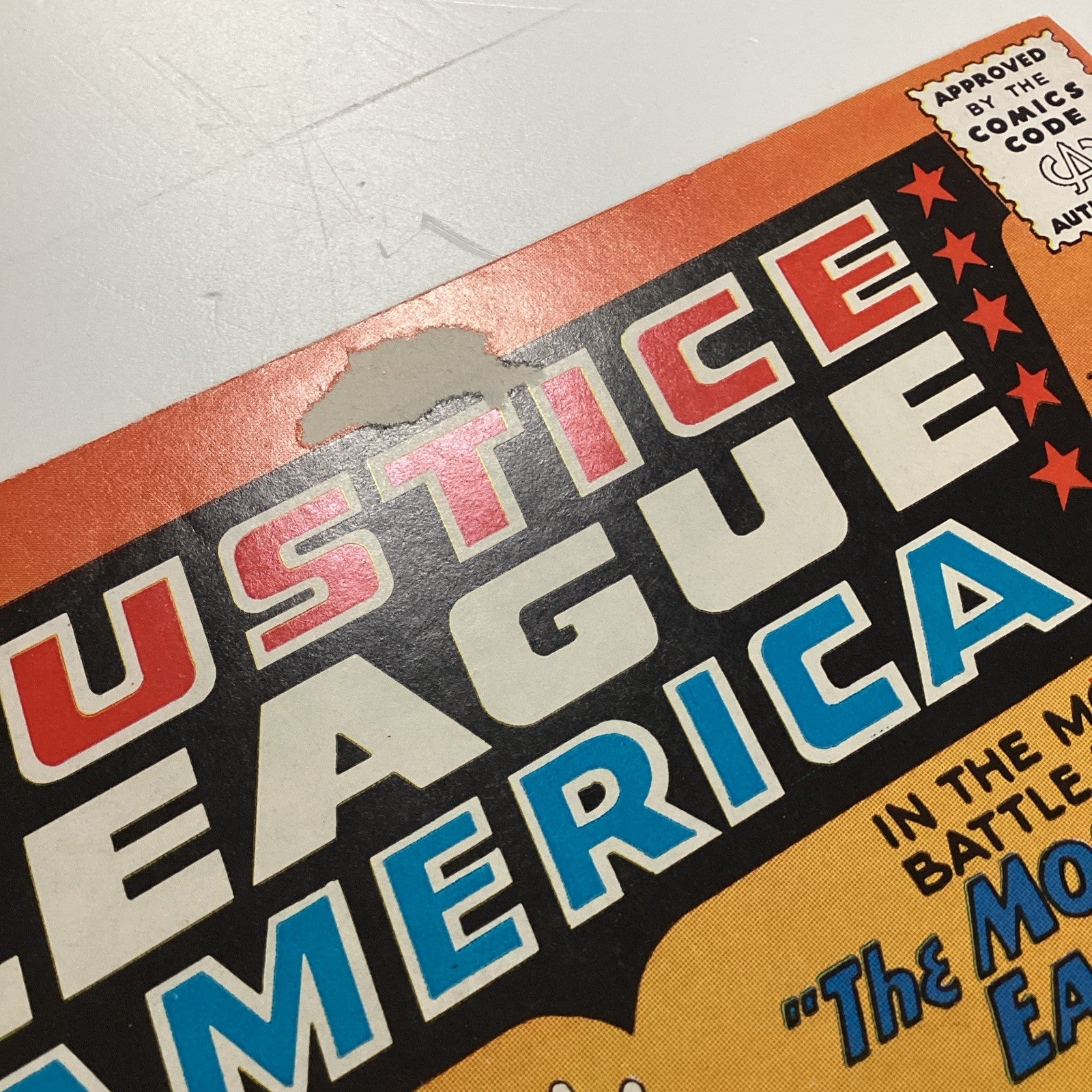 Justice League Of America #30 1964 VG **Piece missing centre top of front cover3