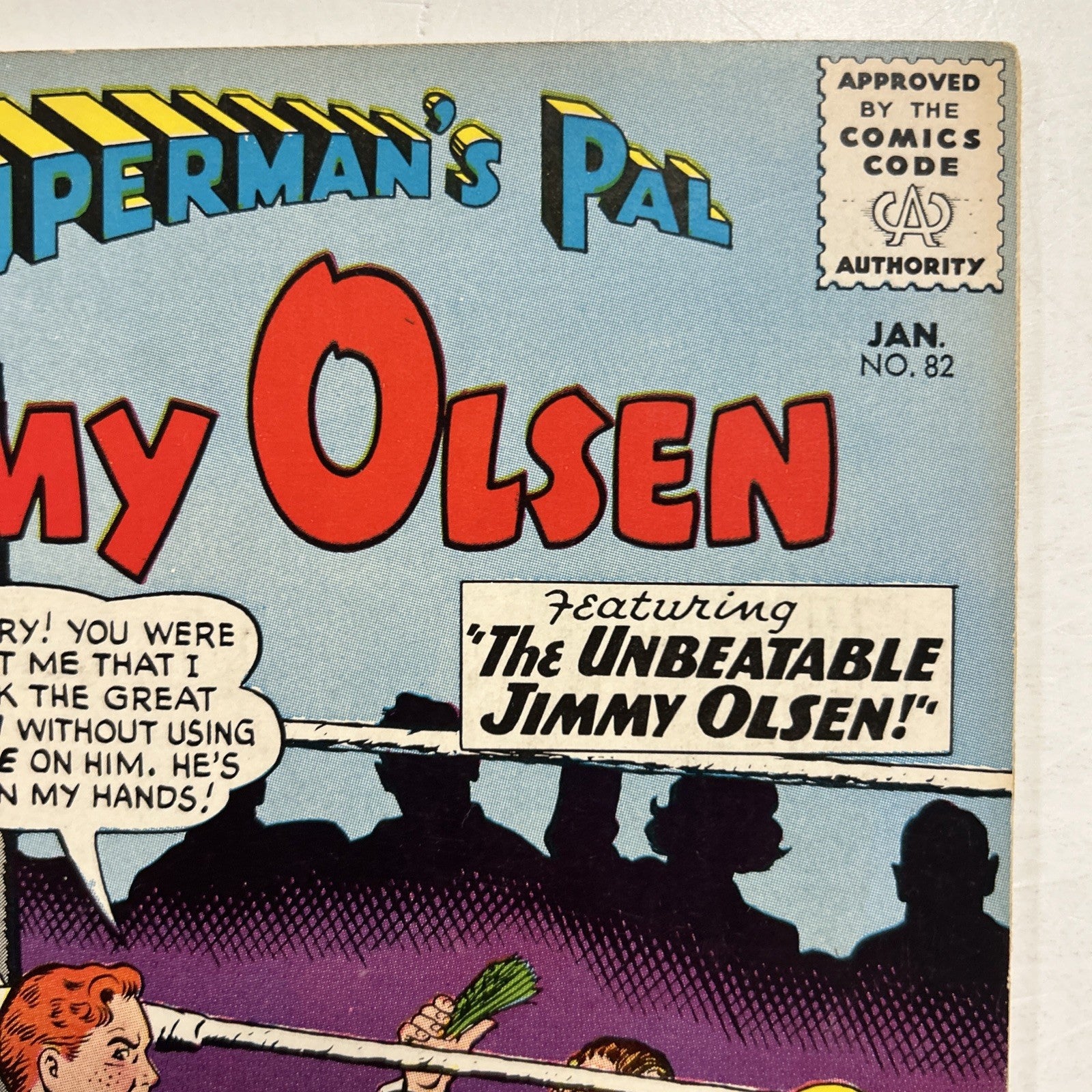 Superman's Pal Jimmy Olsen #82 1965 VG+ Pence Stamp4