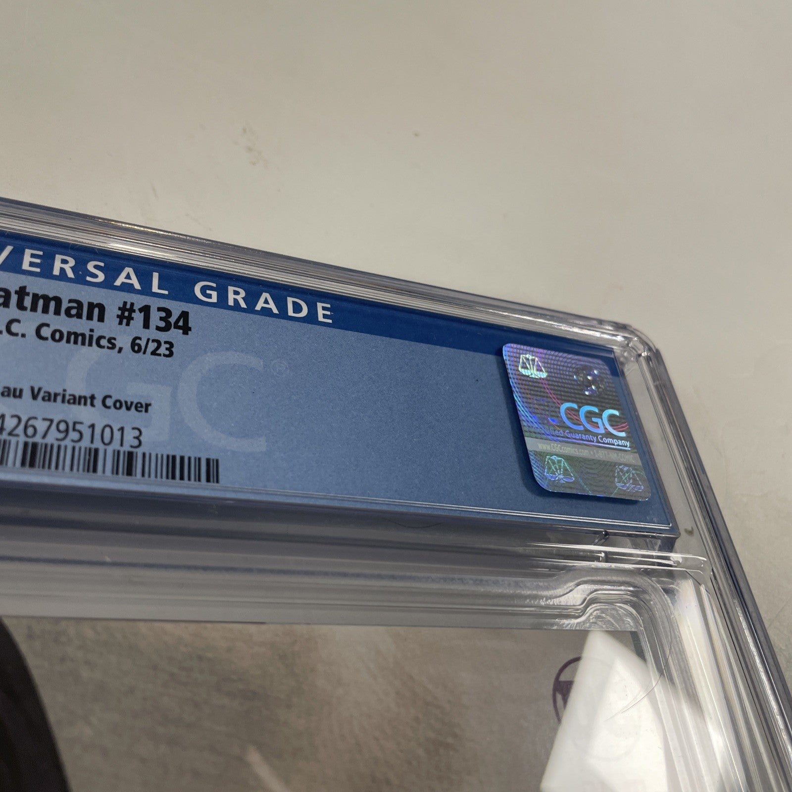Batman #134 2023 2021 CGC 9.6 White Pages Artgerm Variant4