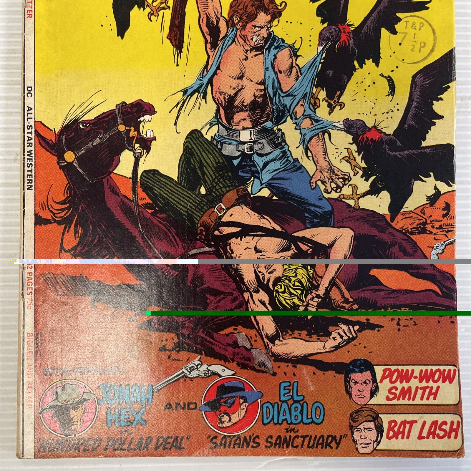 All Star Western #11 1972 FN  2nd Appearance of Jonah Hex Pence Stamp2