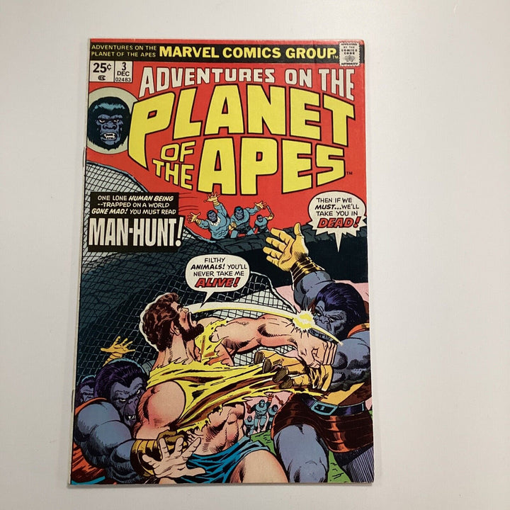 Adventures On The Planet Of The Apes #3 1975 FN+