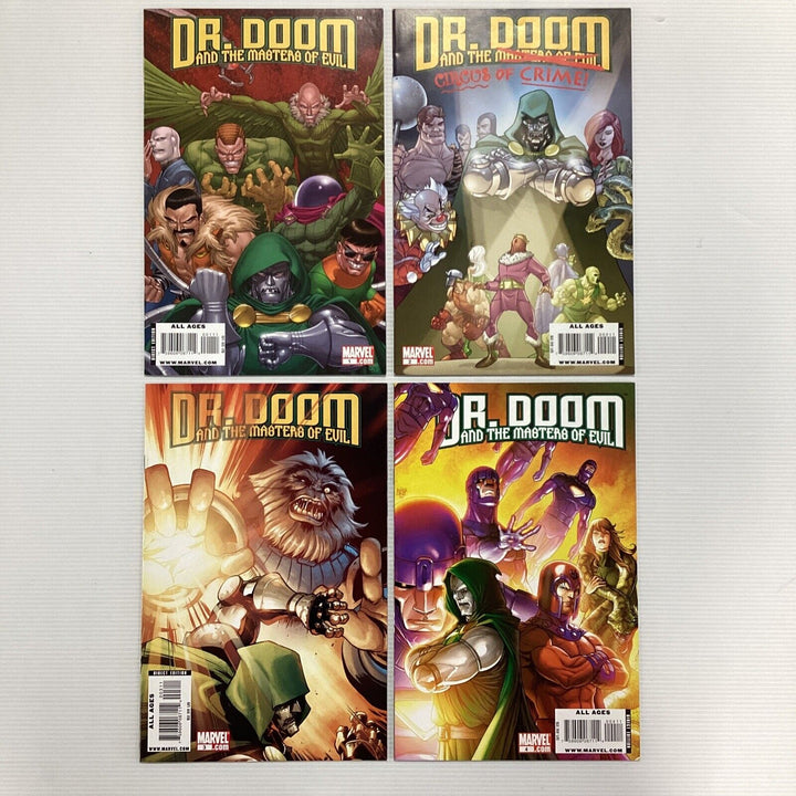 Dr. Doom And The Masters Of Evil #1-4 2009 VF/NM Complete