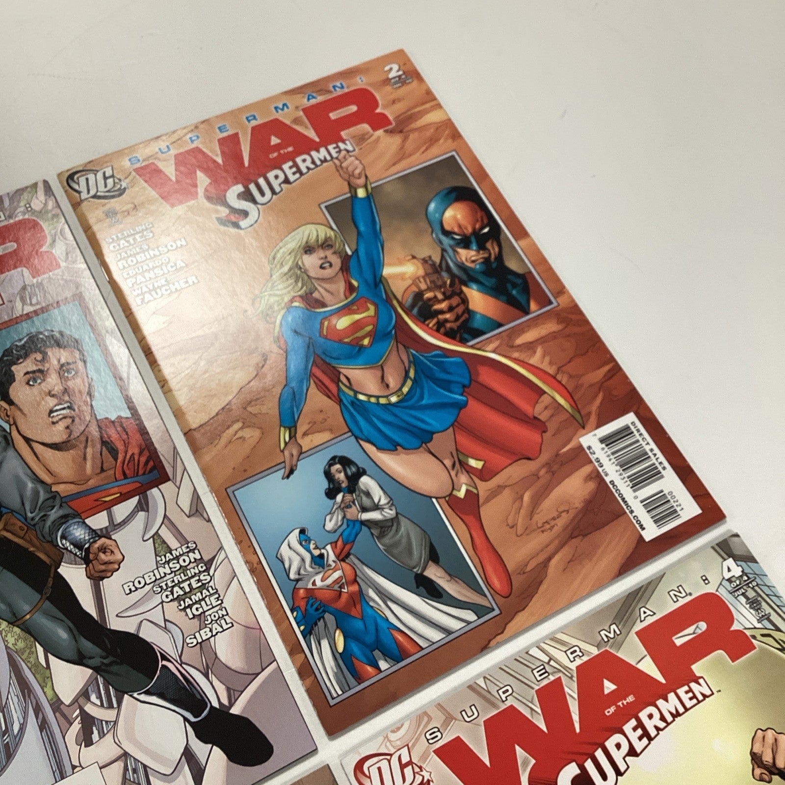 Superman: War Of The Supermen #1-4 2010 NM All Variant Covers Complete Set6