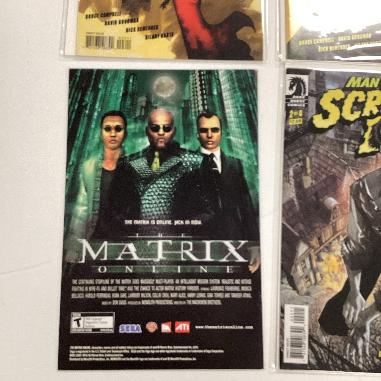 Man With The Screaming Brain #1-4 2005 VF/NM Complete Set5
