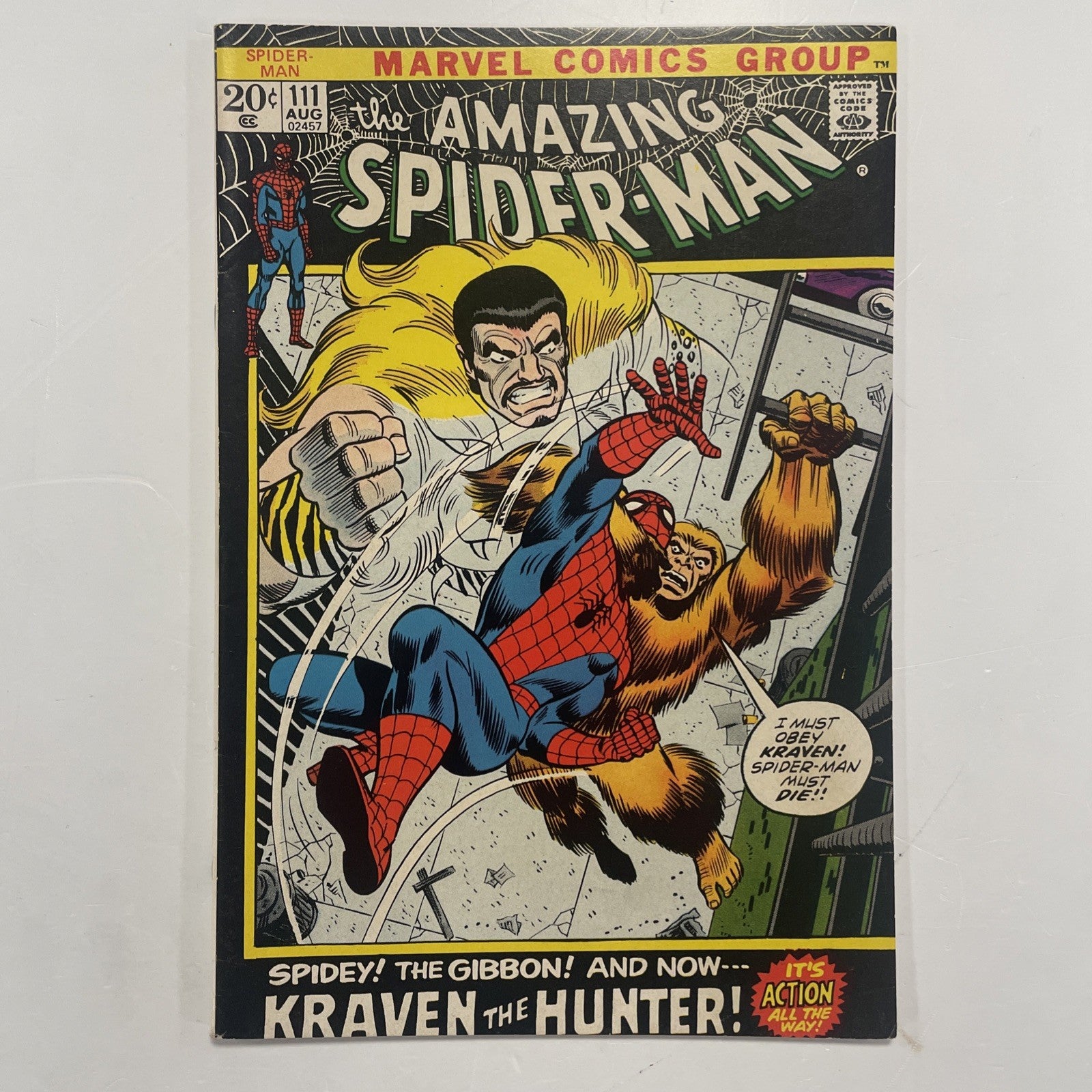 Amazing Spider-Man #111 1972 FN *See Description0