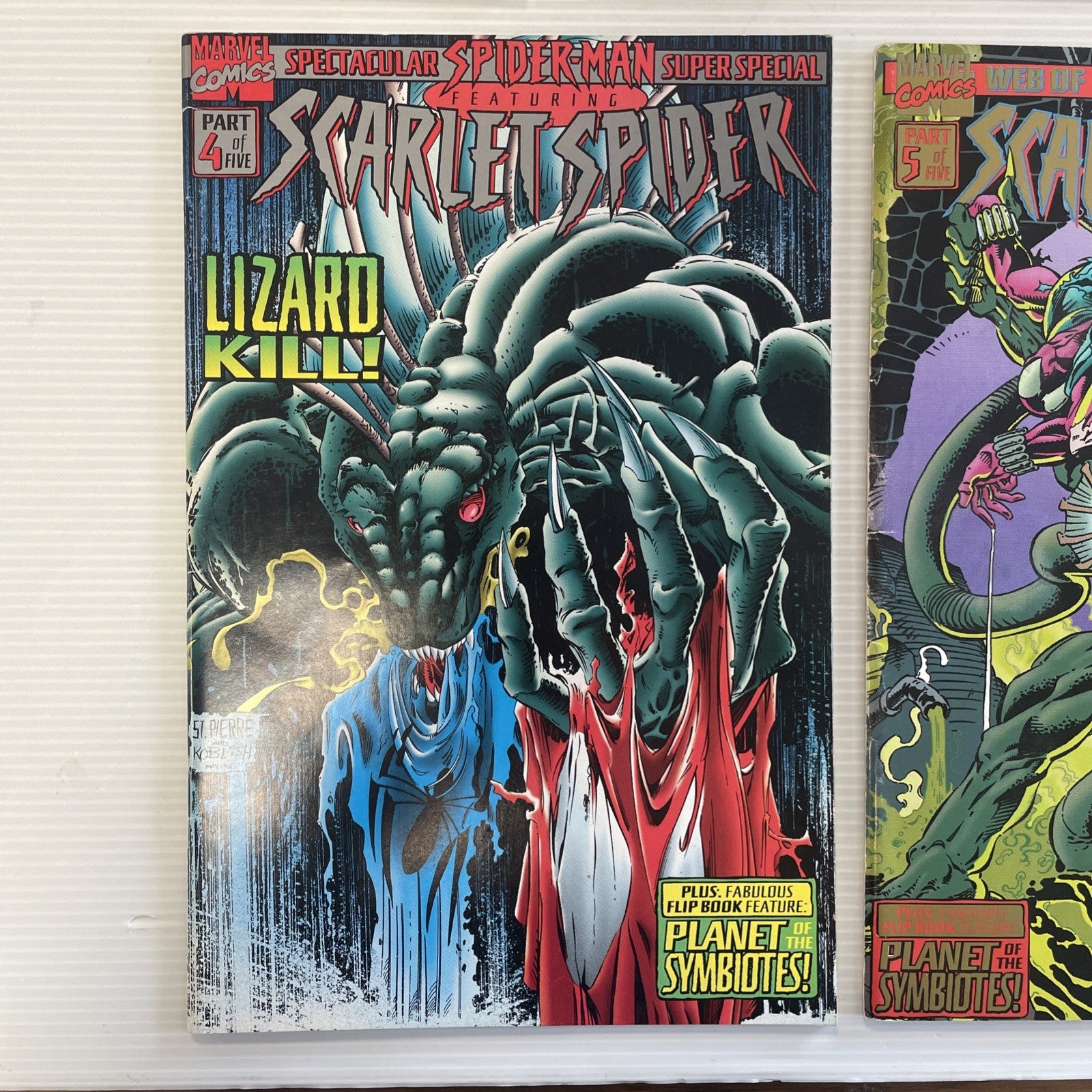Spider-Man Super Special Planet of the Symbiotes #1-5 1995 Mid-Grades11
