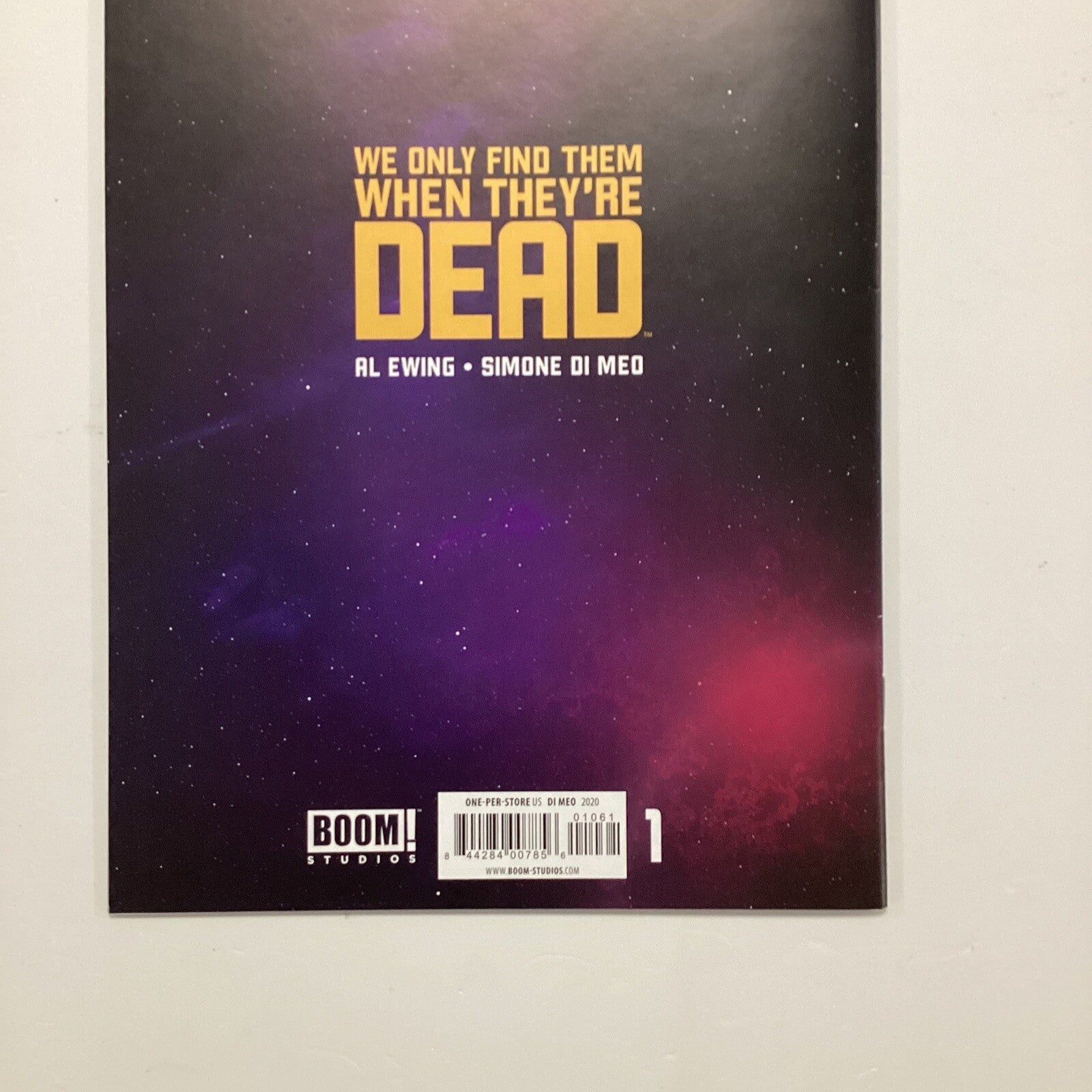 We Only Find Them When They're Dead #1 2020 1 Per Store Variant8